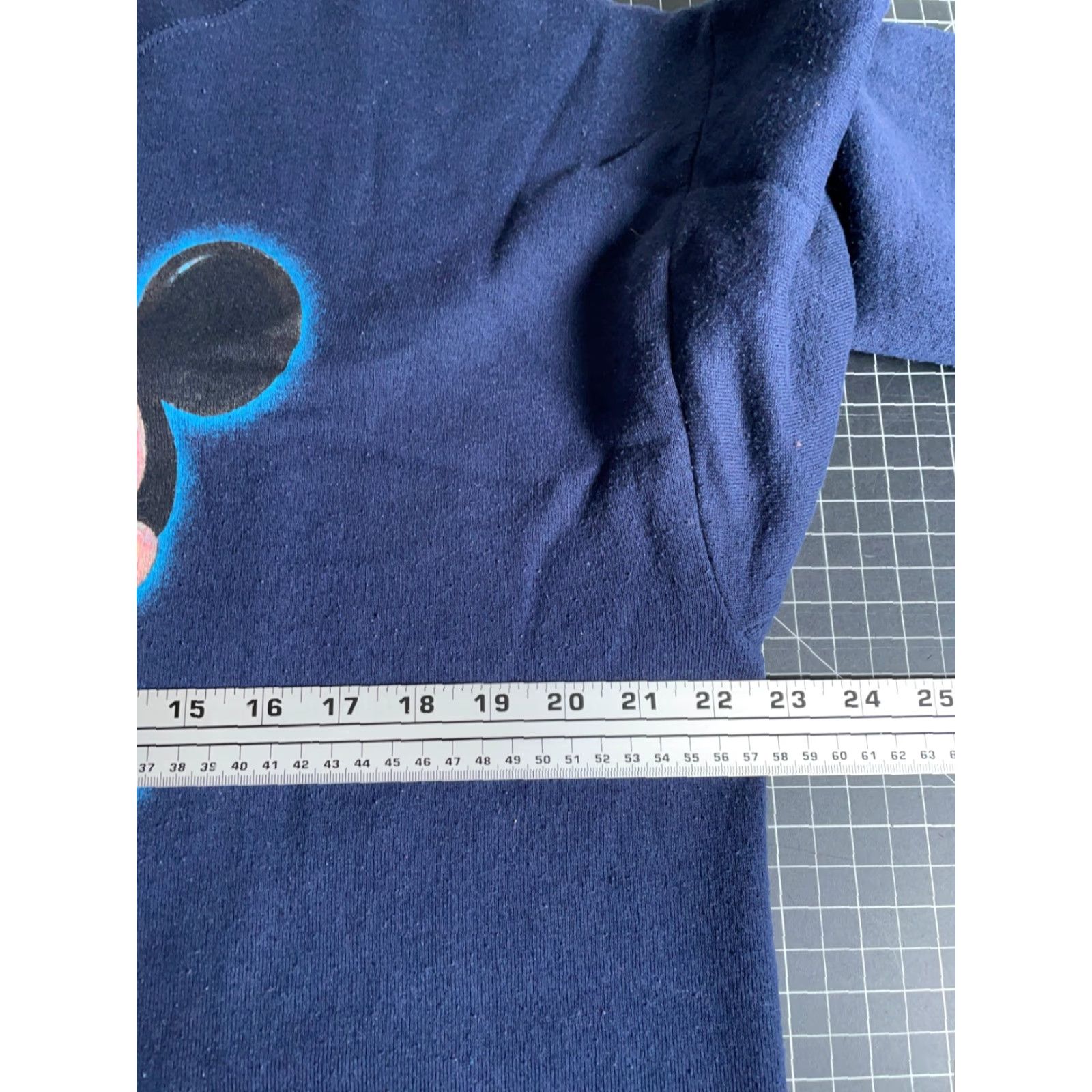 Mickey Unlimited VINTAGE Mickey Unlimited Sweatshirt Men 90s Mickey Mouse Crewneck Dark Blue Graphic Print Pullover Size US M / EU 48-50 / 2 - 5 Thumbnail