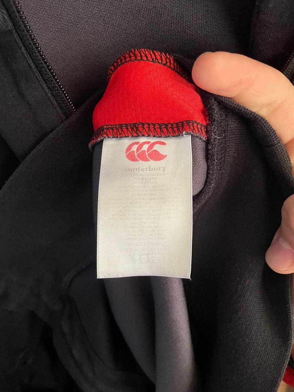 Canterbury of New Zealand × Vintage Canterbury O2 Black Tech Zipup Hoodie Size US XL / EU 56 / 4 - 9 Thumbnail