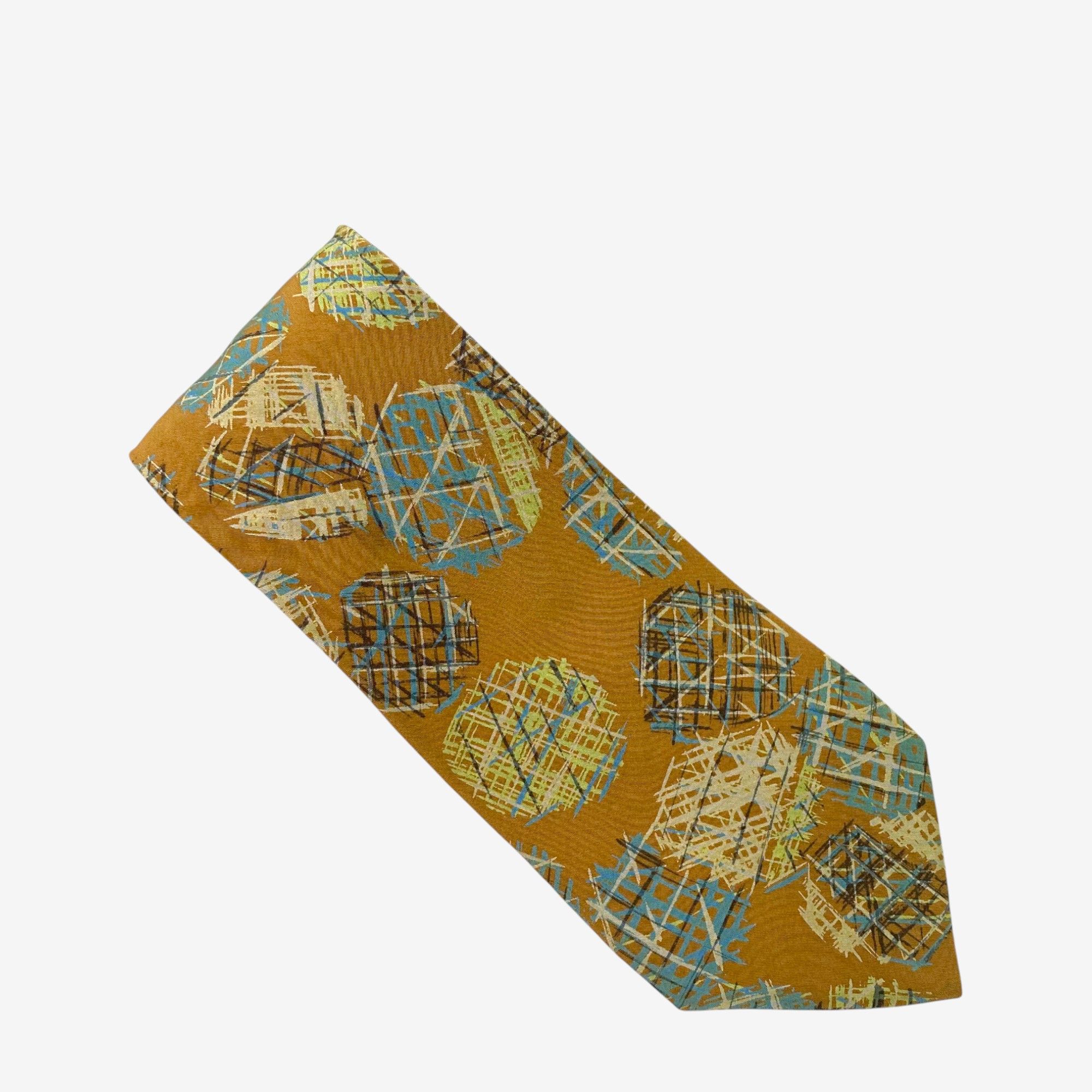 Issey Miyake Vintage Issey Miyake SILK Necktie Cravate Pure Silk Size ONE SIZE - 2 Thumbnail