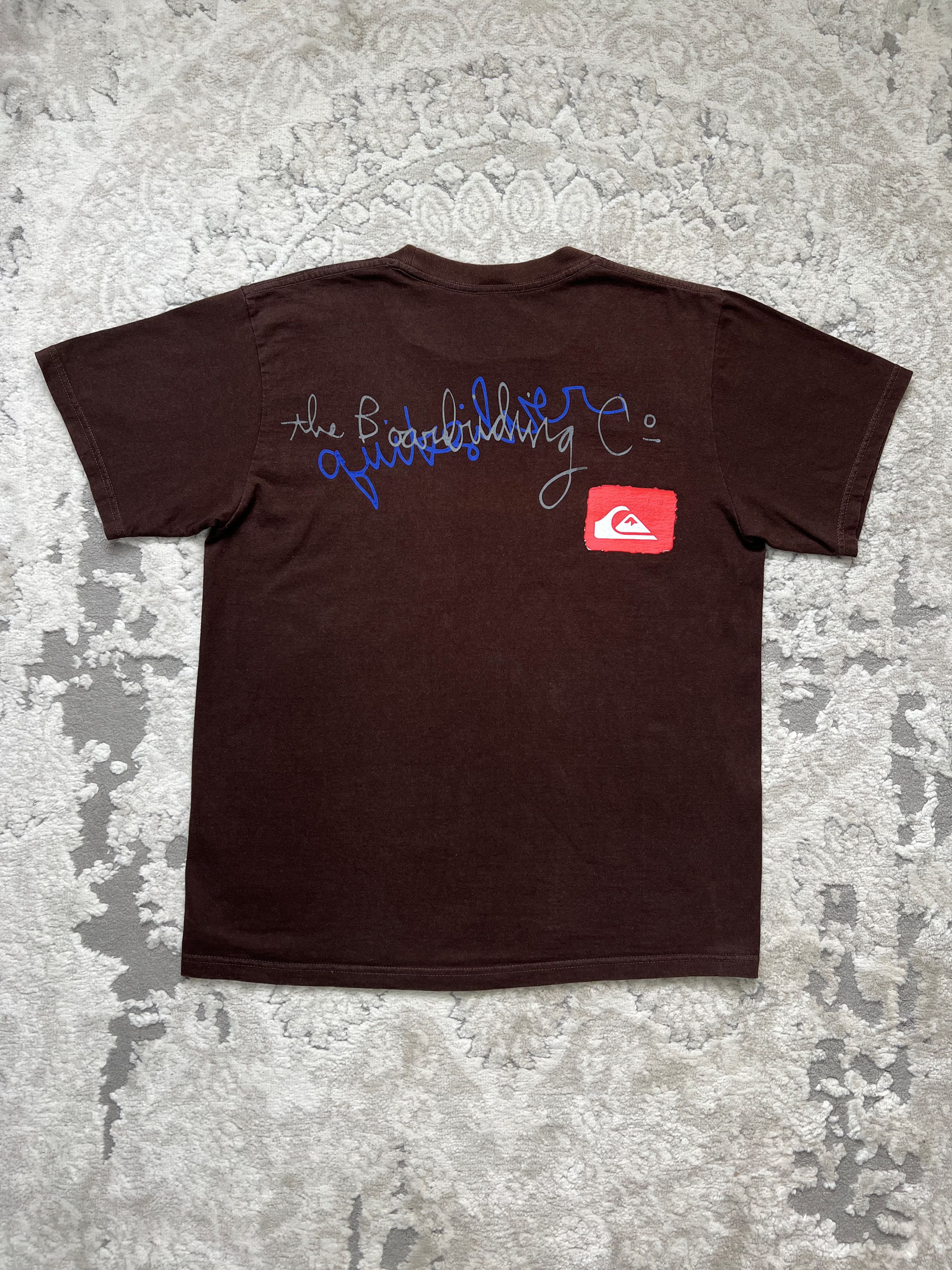 Quiksilver Vintage Quiksilver T-Shirt Big Front Back Logos Size US M / EU 48-50 / 2 - 7 Thumbnail