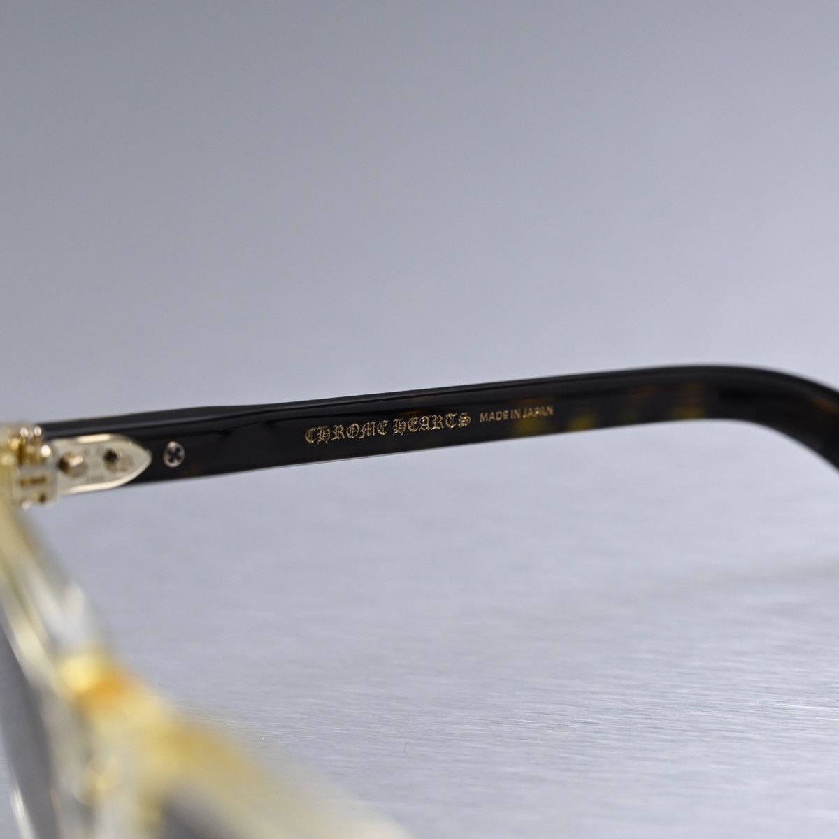 Chrome Hearts CHROME HEARTS SMOKE SHOW PALE ALE - DARK TOTOISESUNGLASSES Size ONE SIZE - 5 Thumbnail