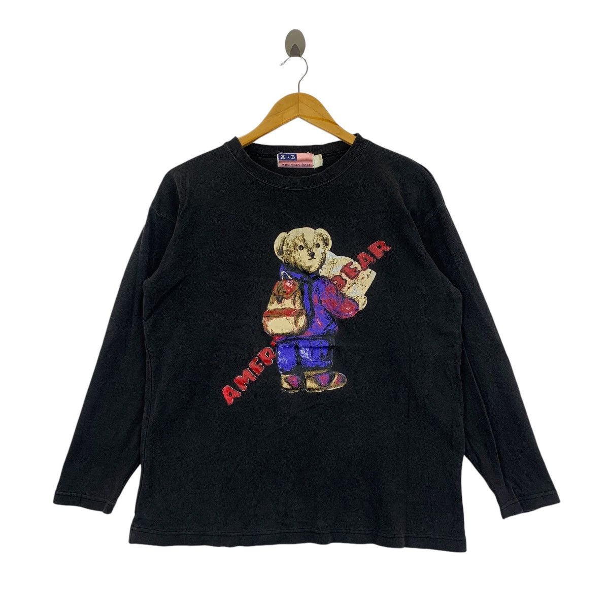 Vintage Vintage AMERICAN BEAR OUTDOOR Nature Tee Shirt Size M / US 6-8 / IT 42-44 - 1 Thumbnail