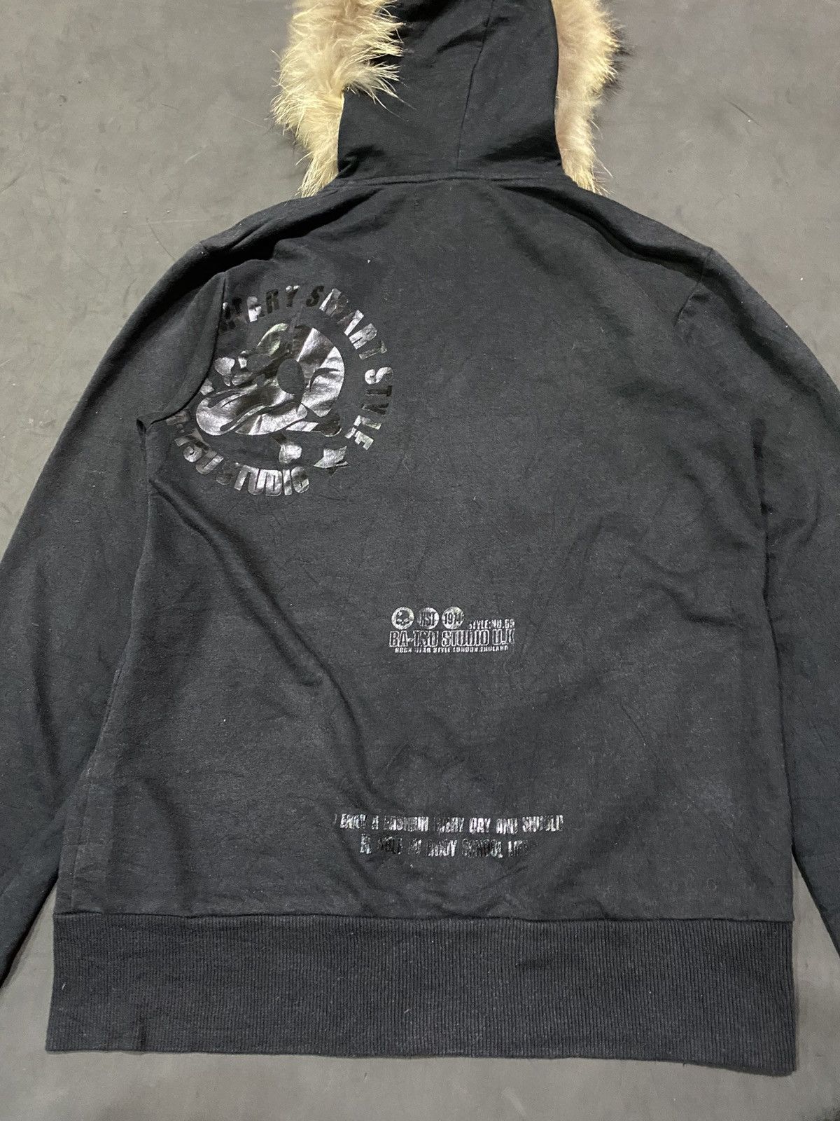 If Six Was Nine × Japanese Brand × Le Grande Bleu (L.G.B.) Batsustudio Skull Poem Furhoodie balaclava Size US M / EU 48-50 / 2 - 6 Thumbnail