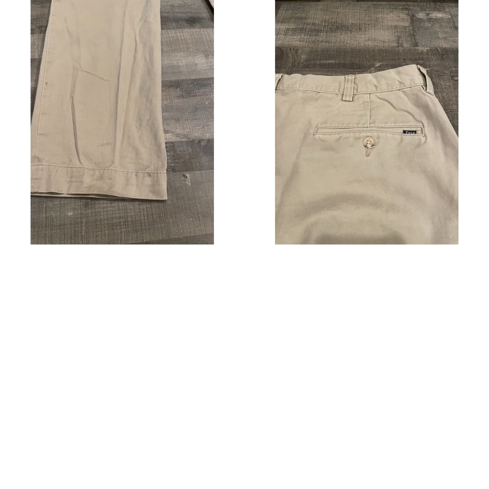 Polo Ralph Lauren Polo Ralph Lauren Chino Pants Straight Fit 34x34 Beige Cotton Classic Men Size US S / EU 44-46 / 1 - 8 Thumbnail