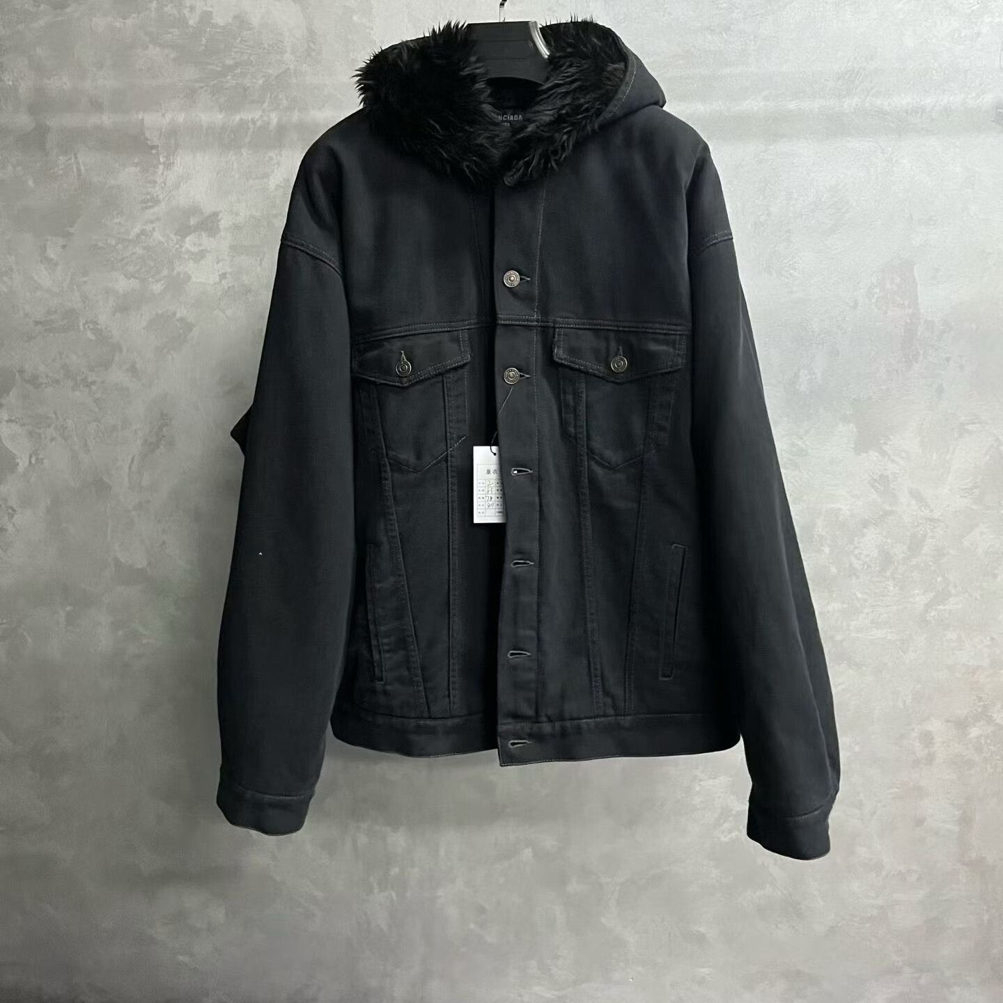 Balenciaga Balenciaga Casual Black Light Jacket s Men Size US S / EU 44-46 / 1 - 1 Thumbnail