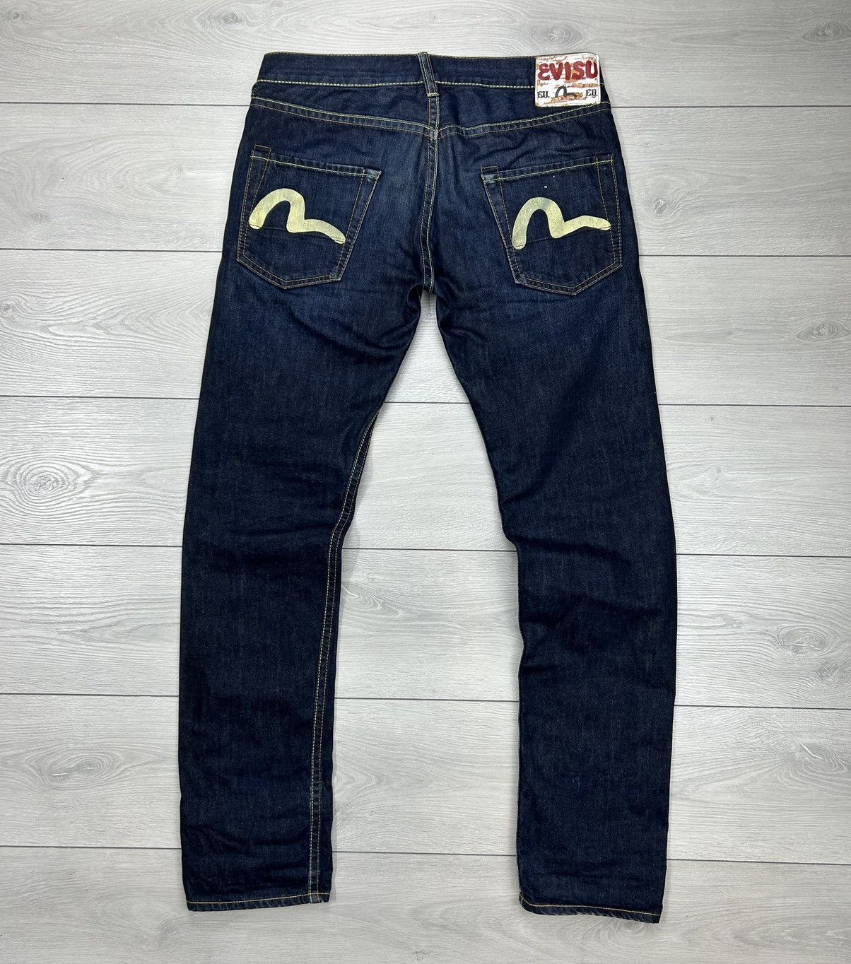 Evisu Evisu Vintage Ramen denim jeans size 33 Size US 33 - 2 Thumbnail