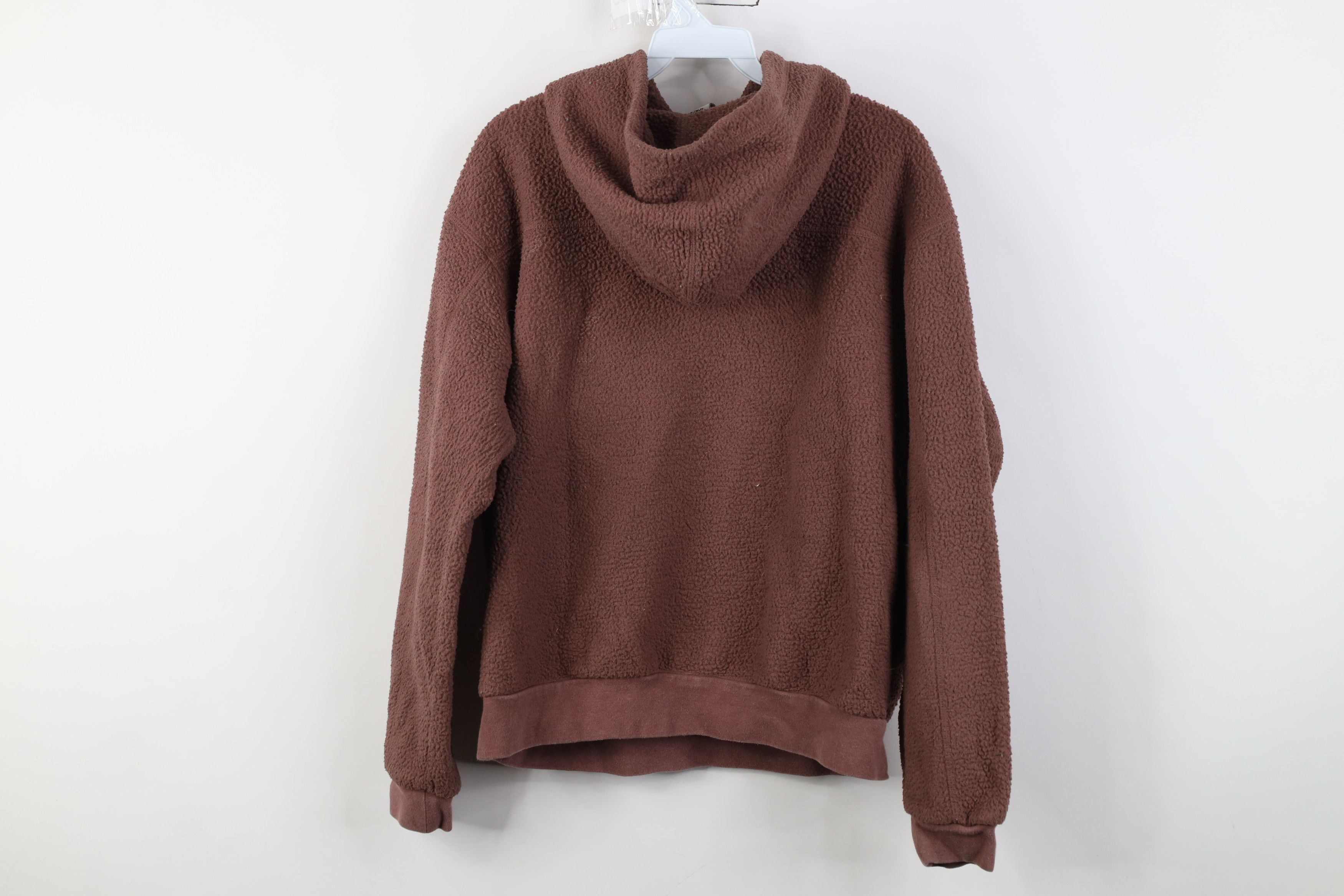 The North Face The North Face Spell Out Deep Pile Fleece Hoodie Sweatshirt Size M / US 6-8 / IT 42-44 - 12 Thumbnail