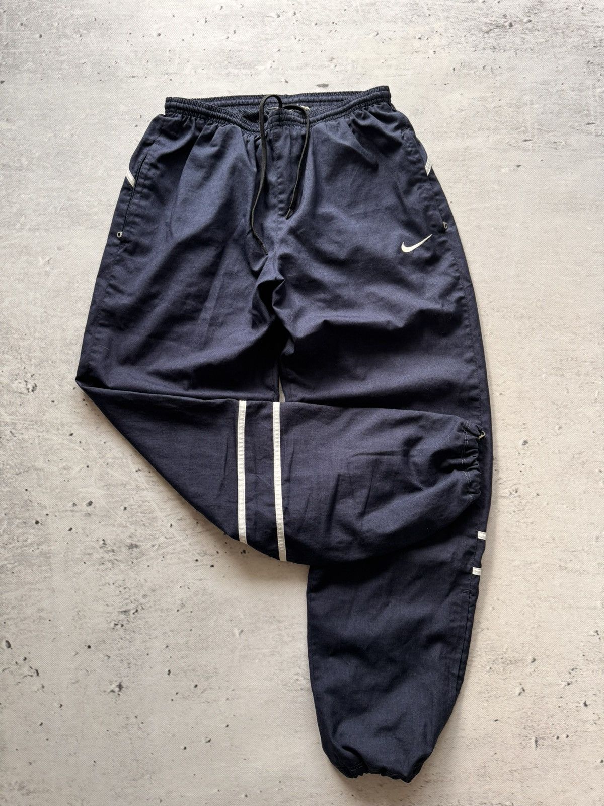 Nike × Vintage NIKE VINTAGE BASIC LOGO OVERSIZE BAGGY PANTS Size US 32 / EU 48 - 3 Thumbnail