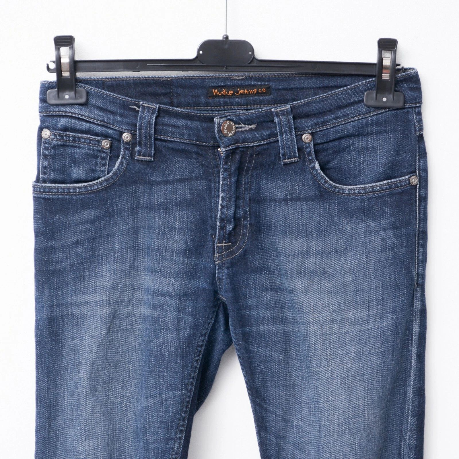 Nudie Jeans Womens Tight Long John Womens W27 L32 Jeans Trousers Slim Size 27" / US 4 / IT 40 - 9 Thumbnail
