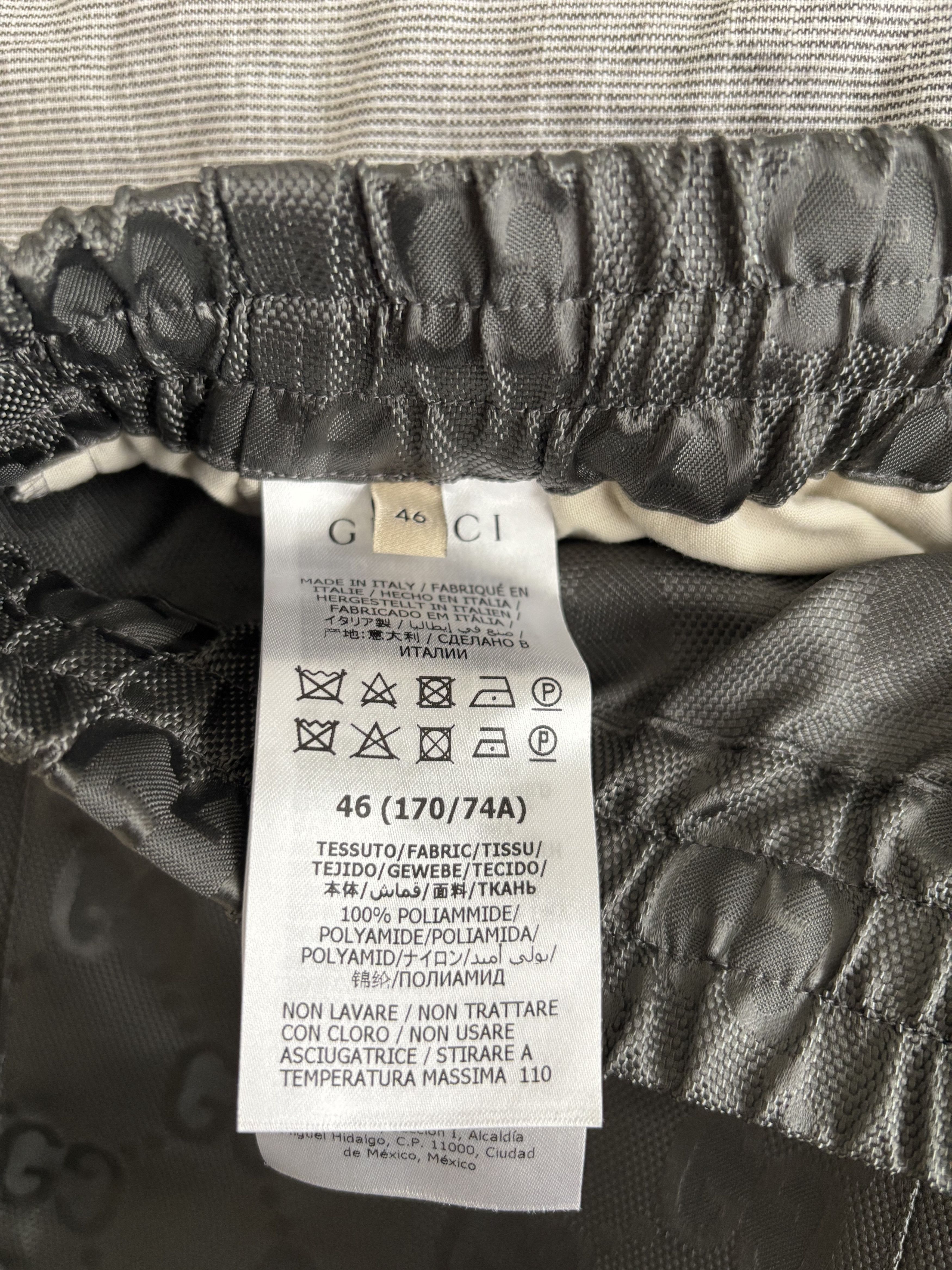 Gucci Gucci 2021 GG Logo Lounge Bottoms/Joggers Size US 30 / EU 46 - 3 Thumbnail