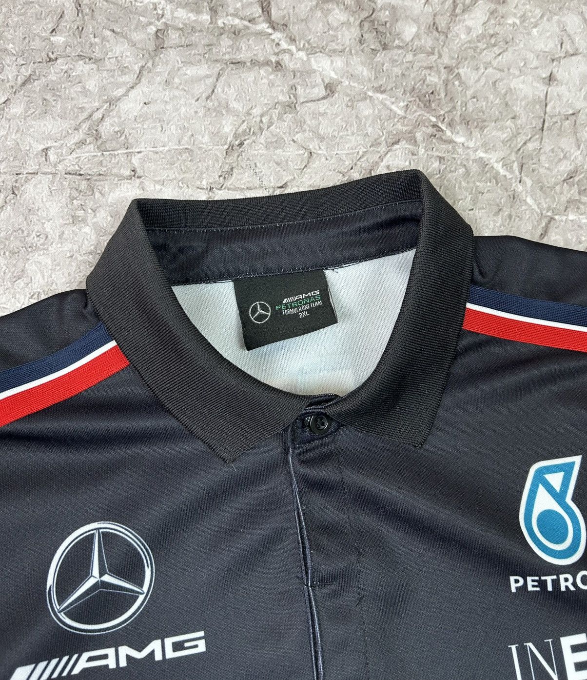 Mercedes-Benz Mercedes AMG Petronas F1 Formula1 Polo Size US XXL / EU 58 / 5 - 3 Thumbnail