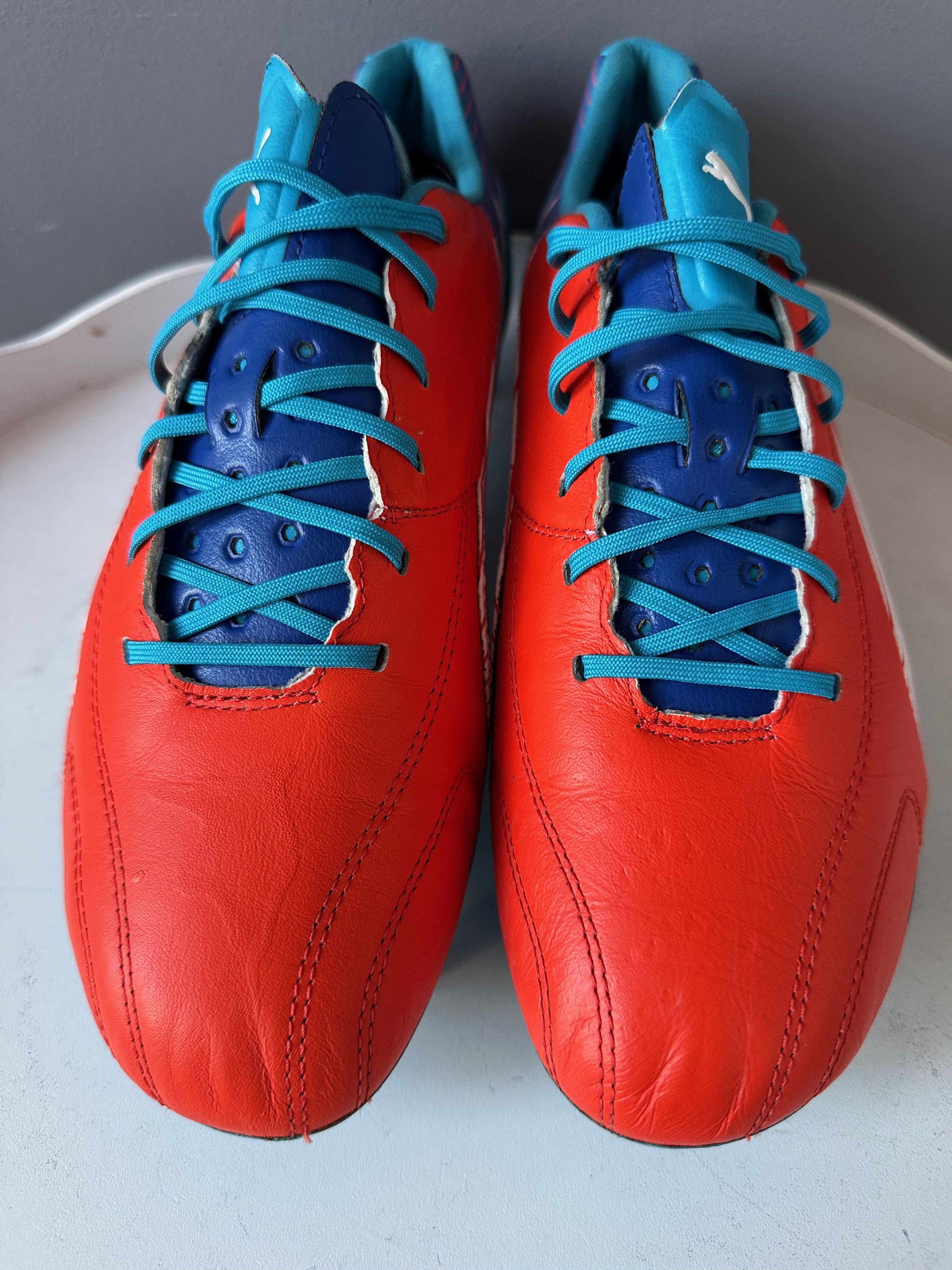 Puma Puma Evospeed 1-K Leather Cleats soccer boots shoes Size US 9 / EU 42 - 4 Thumbnail