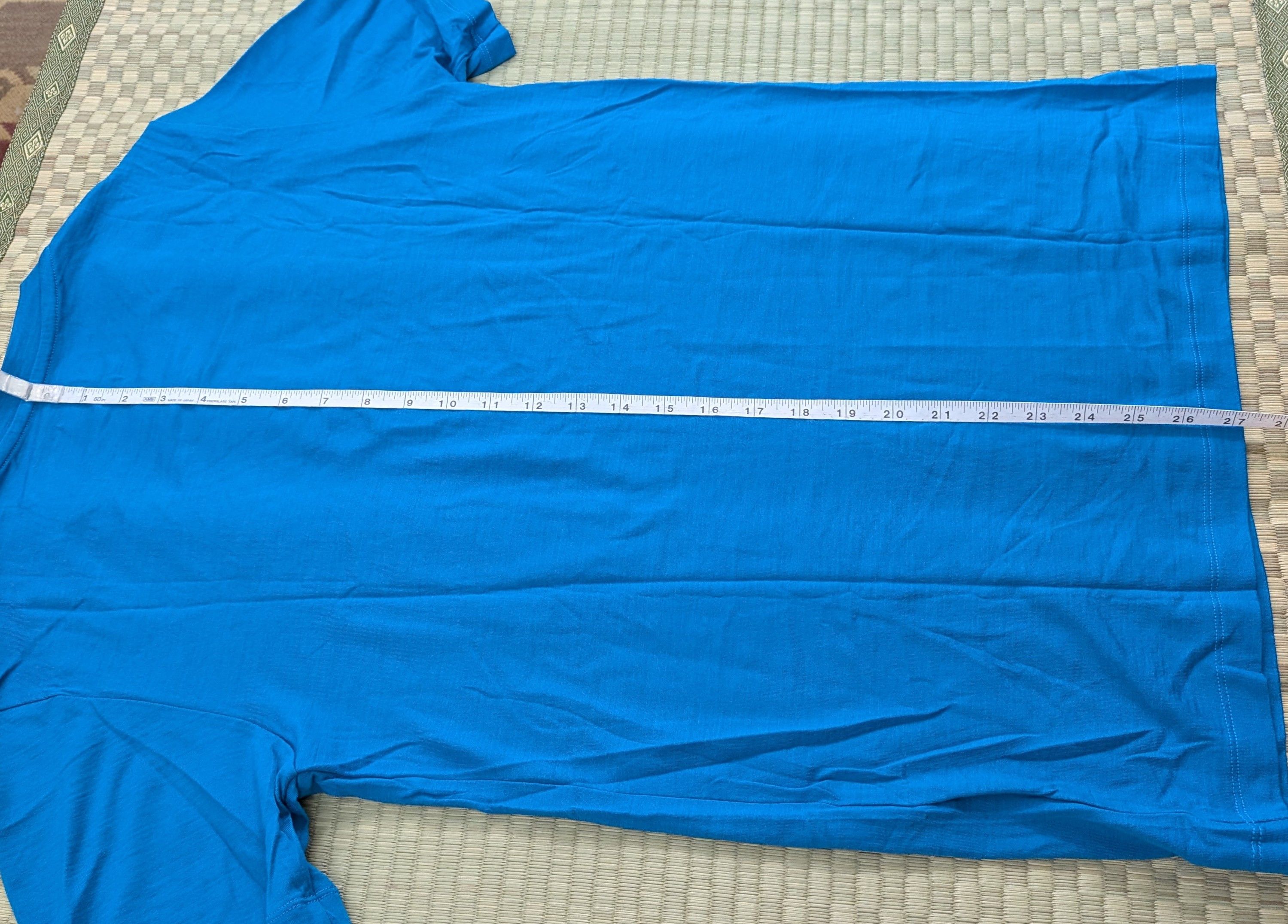 Outlier LNWOT Outlier Ultrafine Tee UFT Shirt 100% Merino Wool Blue Size US M / EU 48-50 / 2 - 7 Thumbnail