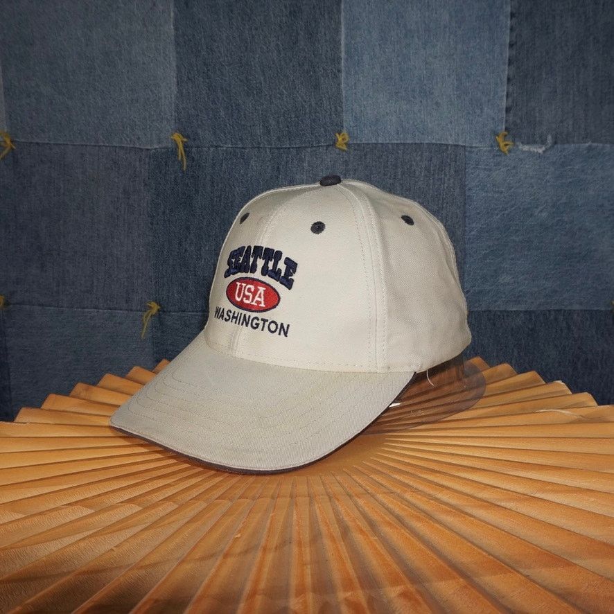 Vintage OSFA - Vintage Y2K Seattle Washington embroider souvenir hat Size ONE SIZE - 2 Thumbnail