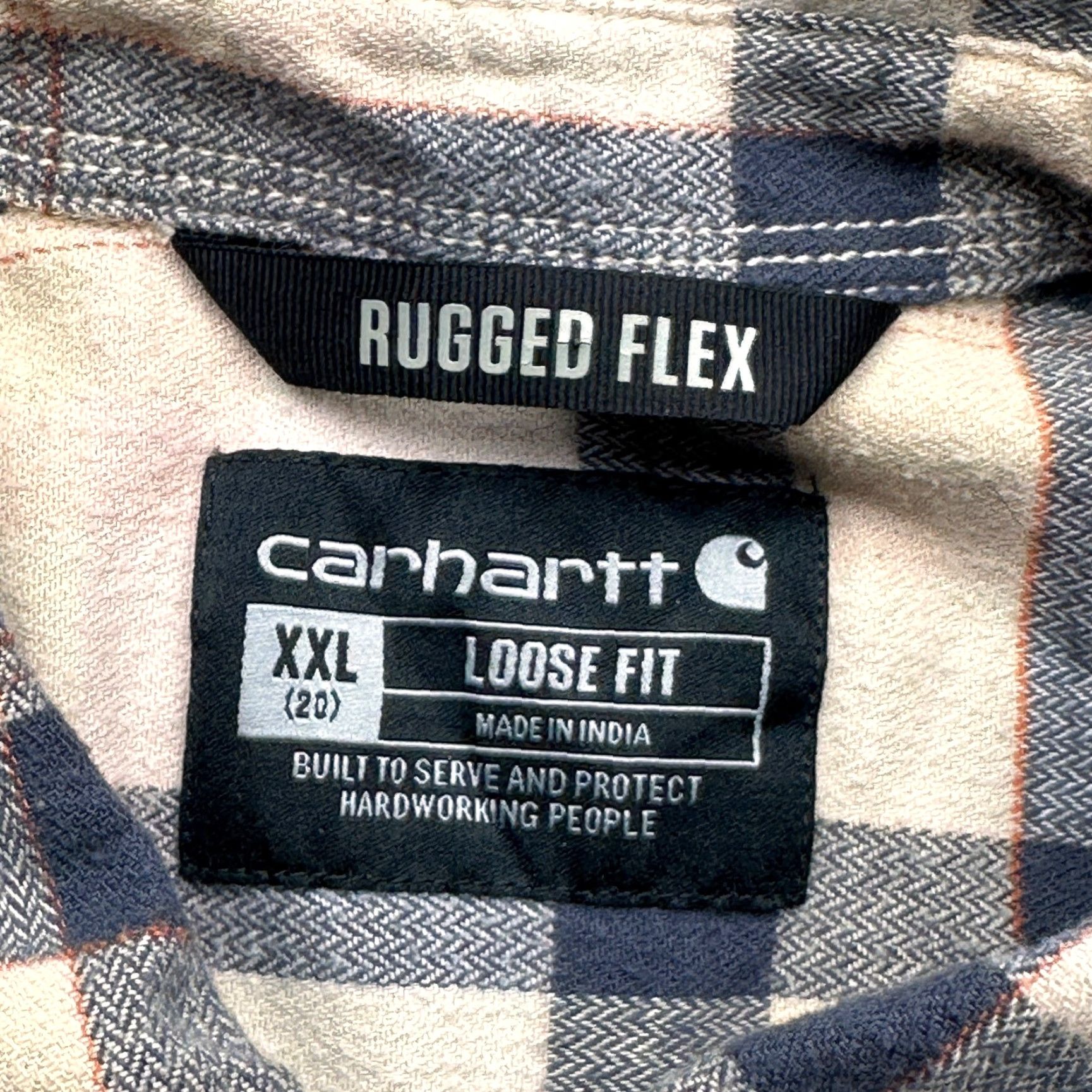 Carhartt Carhartt Rugged Flex Plaid Flannel Long Sleeve Shirt Womens XXL Pink Black Button-Up Casual Fall Winter Size XXL / US 16-18 / IT 52-54 - 2 Thumbnail