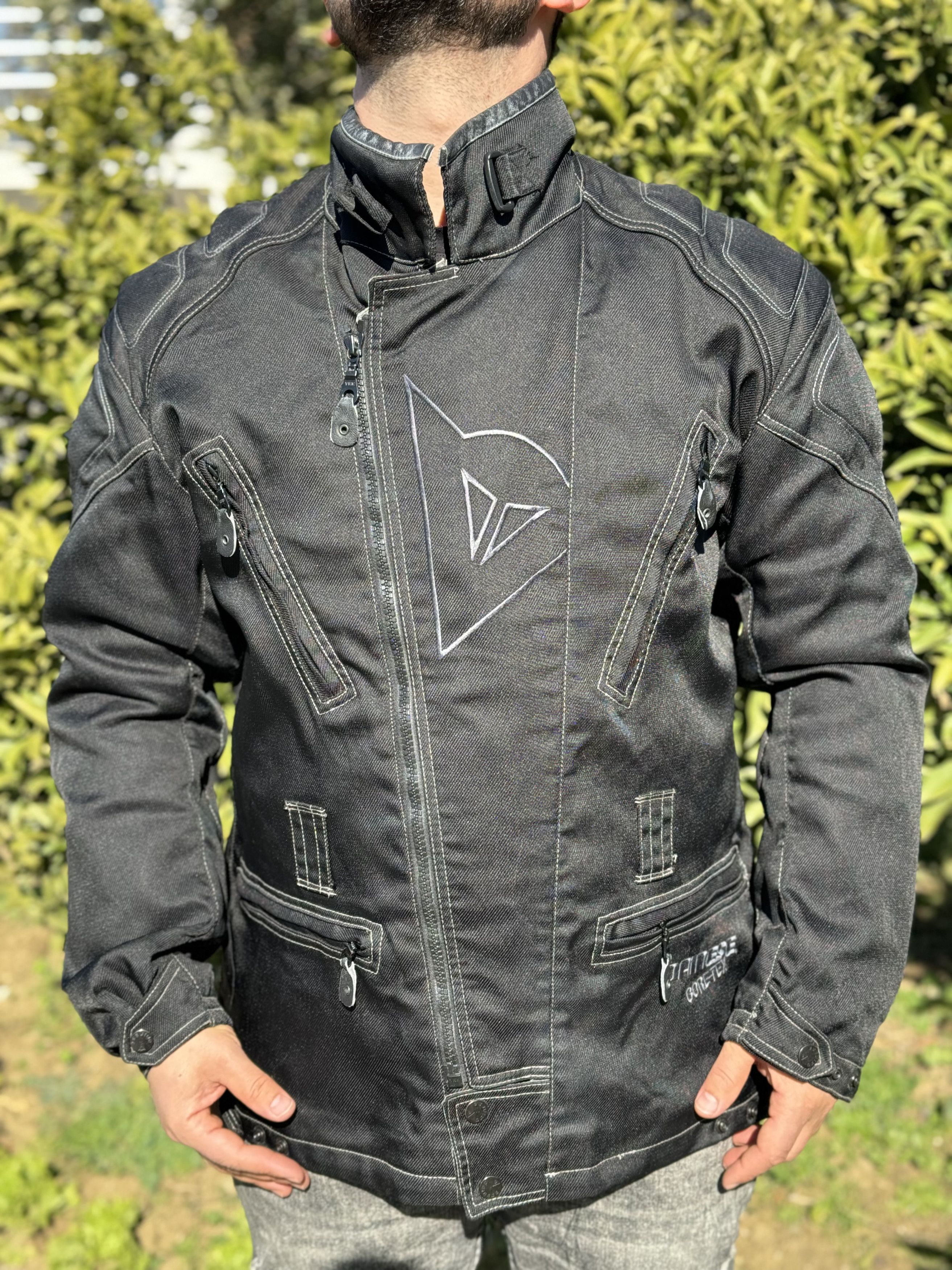 Dainese Dainese Gore Tex Double Jacket Insulated Rider Bike Paded 56 Size US XL / EU 56 / 4 - 5 Thumbnail