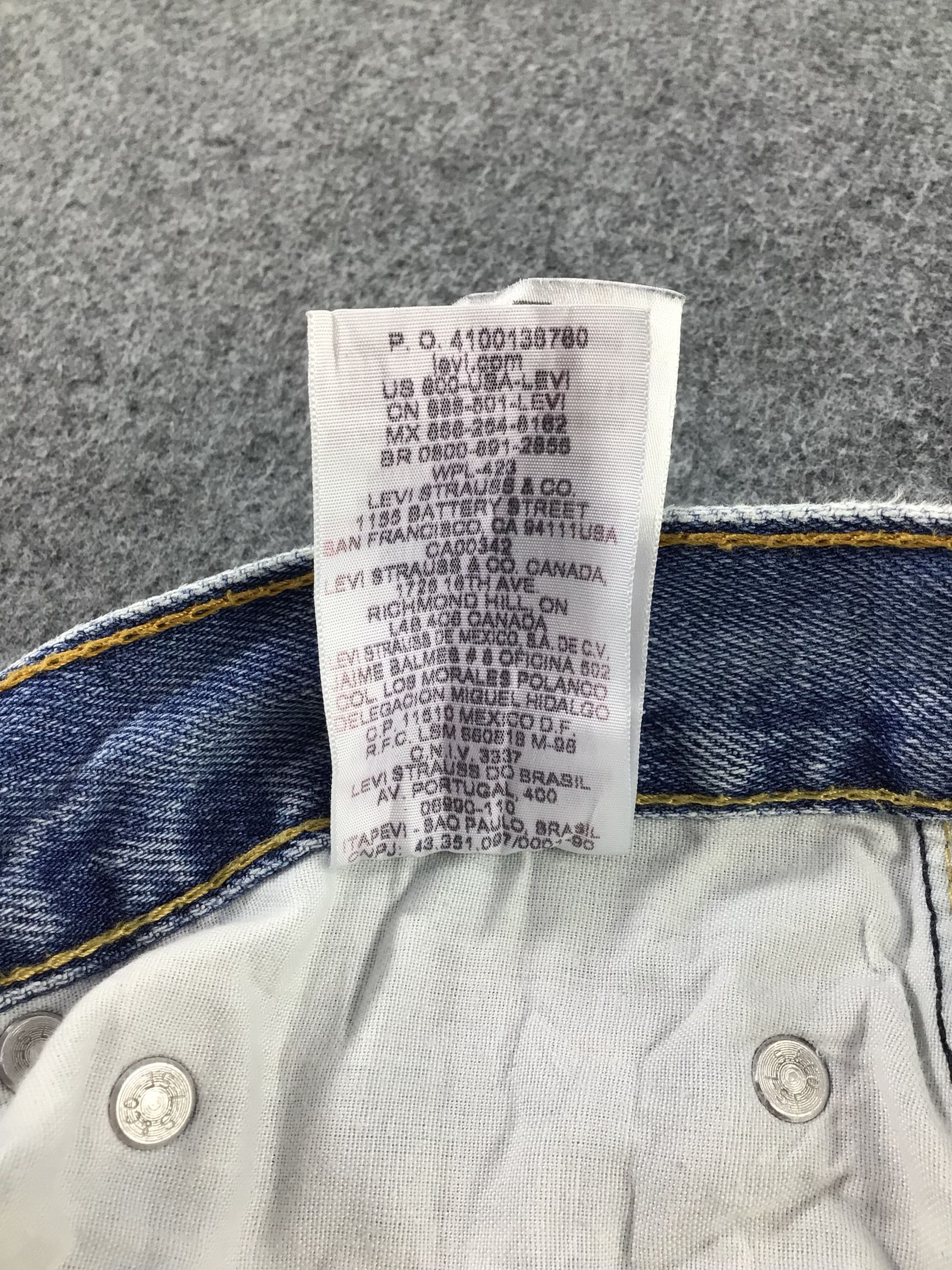 Levi's Vintage Levis Jeans Lot 550-J848 Size US 37 - 12 Thumbnail