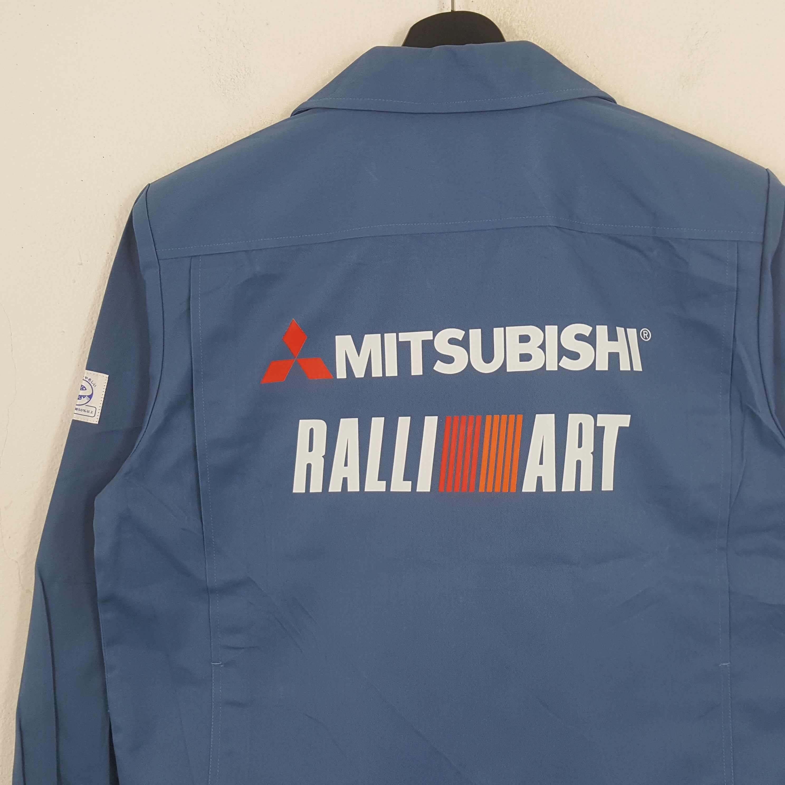 Japanese Brand × Vintage Ralli Art Mitsubishi Japanese Motorsports Custom Jacket Size US M / EU 48-50 / 2 - 2 Thumbnail