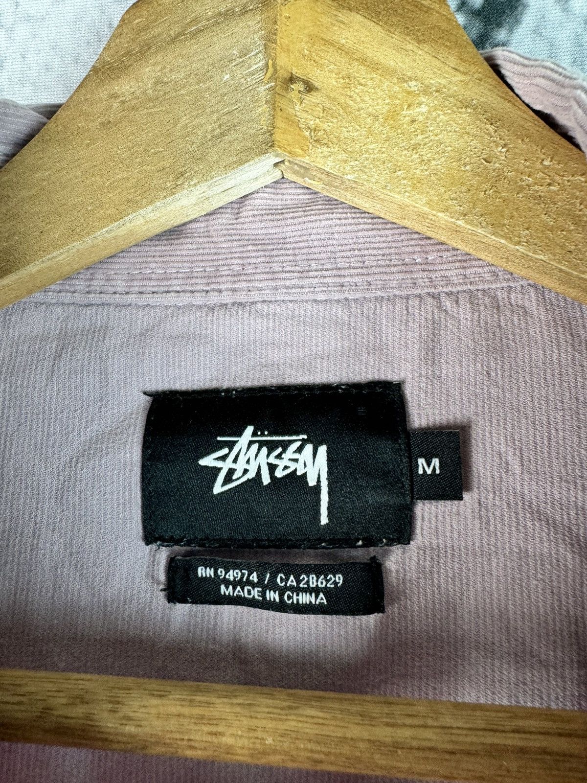 Stussy STUSSY Corduroy Shirt 90s Vintage Work shirt Size US M / EU 48-50 / 2 - 3 Thumbnail