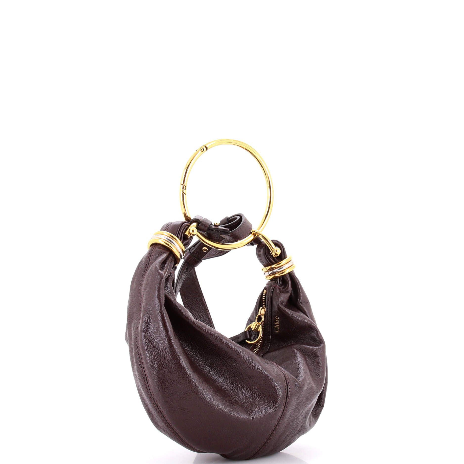Chloe Bracelet hobo bag leather small Size ONE SIZE - 1 Thumbnail