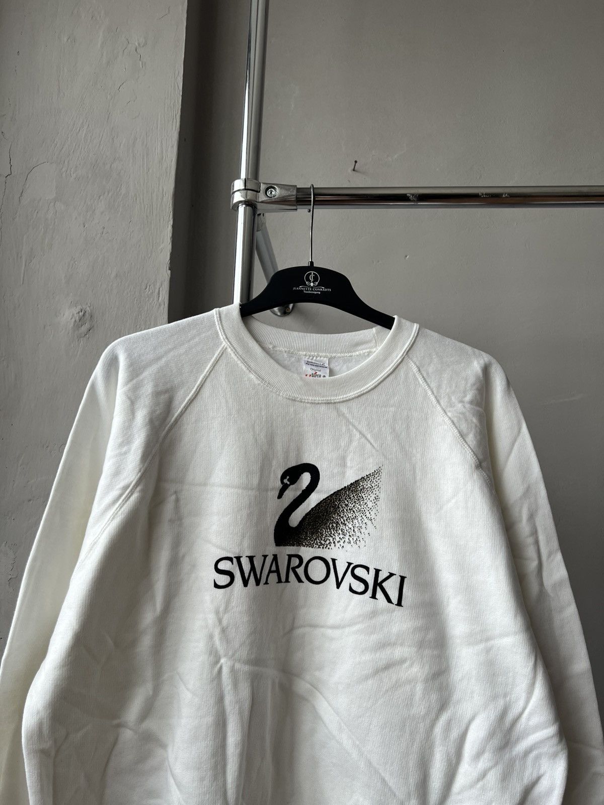 Swarovski RARE 80’S SWAROVSKI LUX DESIGN MENS VINTAGE SWEATSHIRT SZ XL Size US XL / EU 56 / 4 - 5 Thumbnail