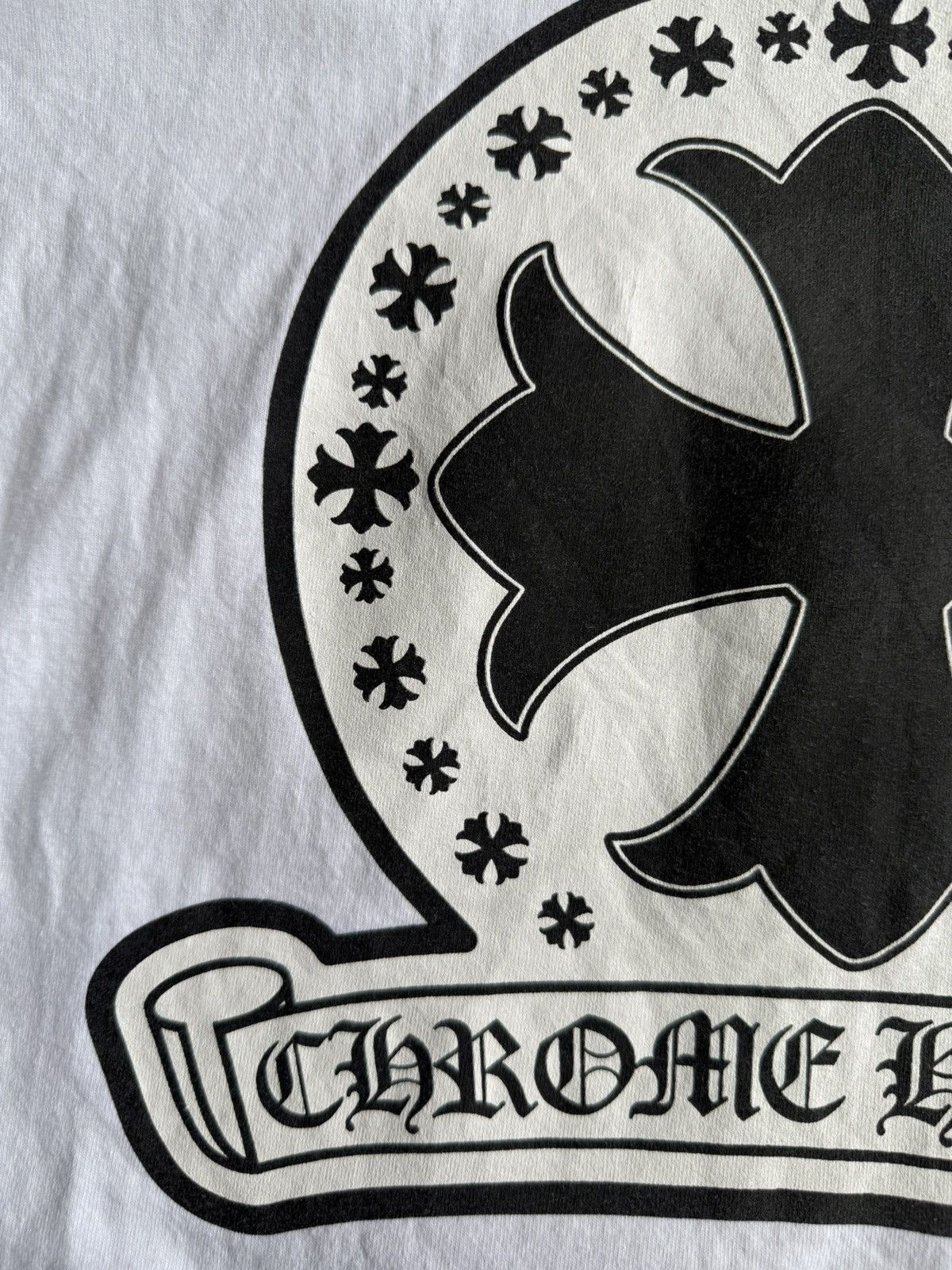 Chrome Hearts Rare Y2K - Cross Stamp Tee Size US M / EU 48-50 / 2 - 4 Thumbnail