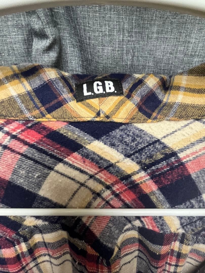 Le Grande Bleu (L.G.B.) LBG hooded flannel Size US S / EU 44-46 / 1 - 3 Thumbnail