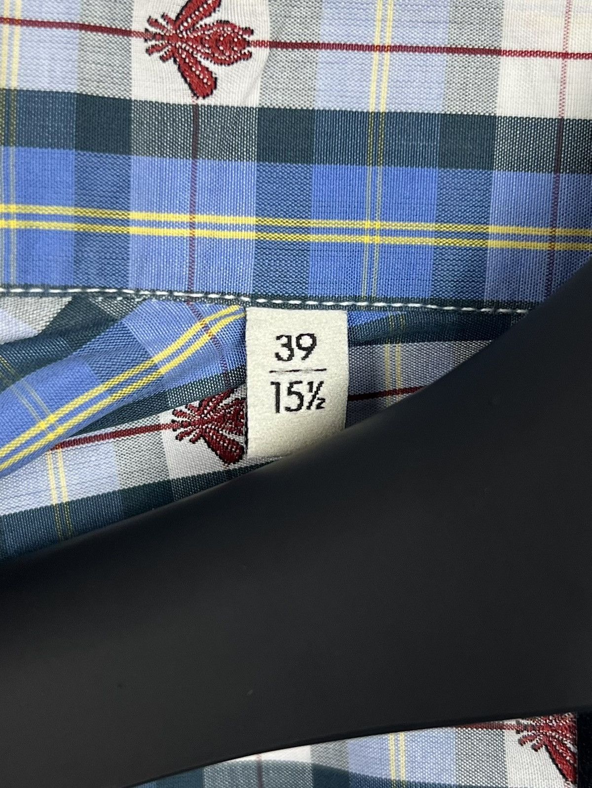 Gucci GUCCI Shirt Button Up Monogram Embroidered Bee Checkered Size US S / EU 44-46 / 1 - 14 Thumbnail