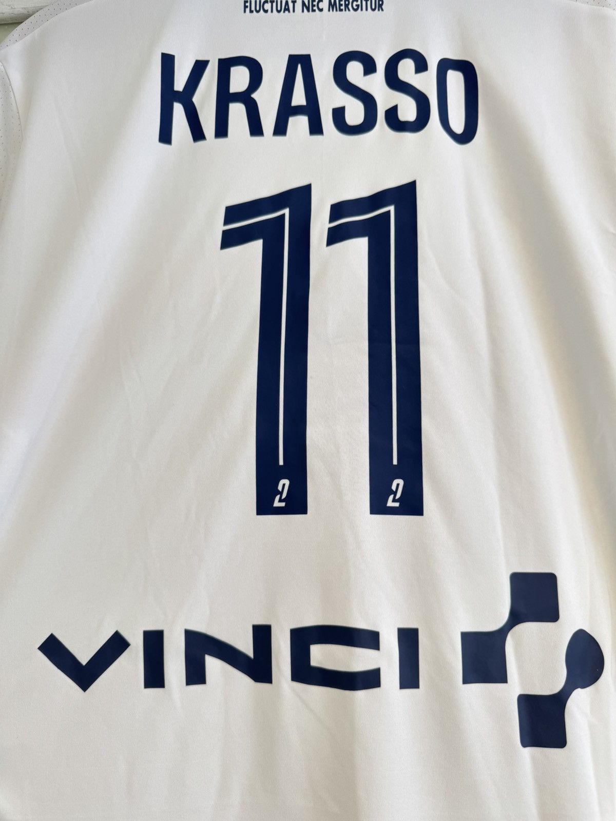 Adidas Krasso #11 Paris FC 2024-2025 Away Soccer Jersey Shirt Kit Size US L / EU 52-54 / 3 - 7 Thumbnail