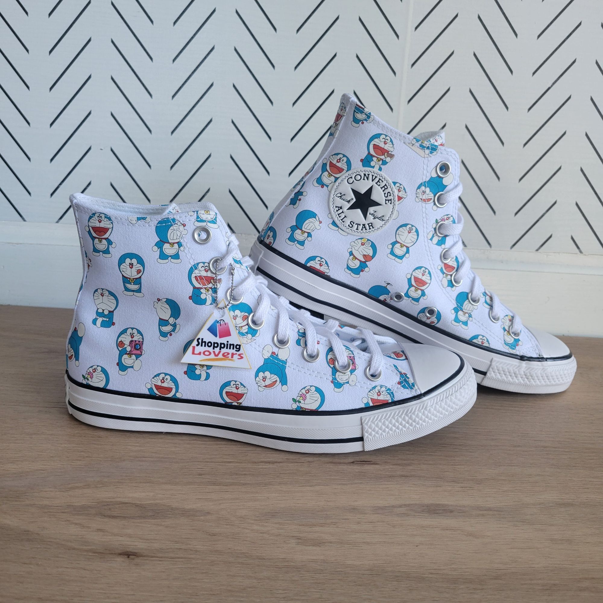Converse ❤️Converse x Doraemon Chuck Taylor Hi Sz 7 Men Shoes Sneaker Size US 7 / EU 40 - 2 Thumbnail