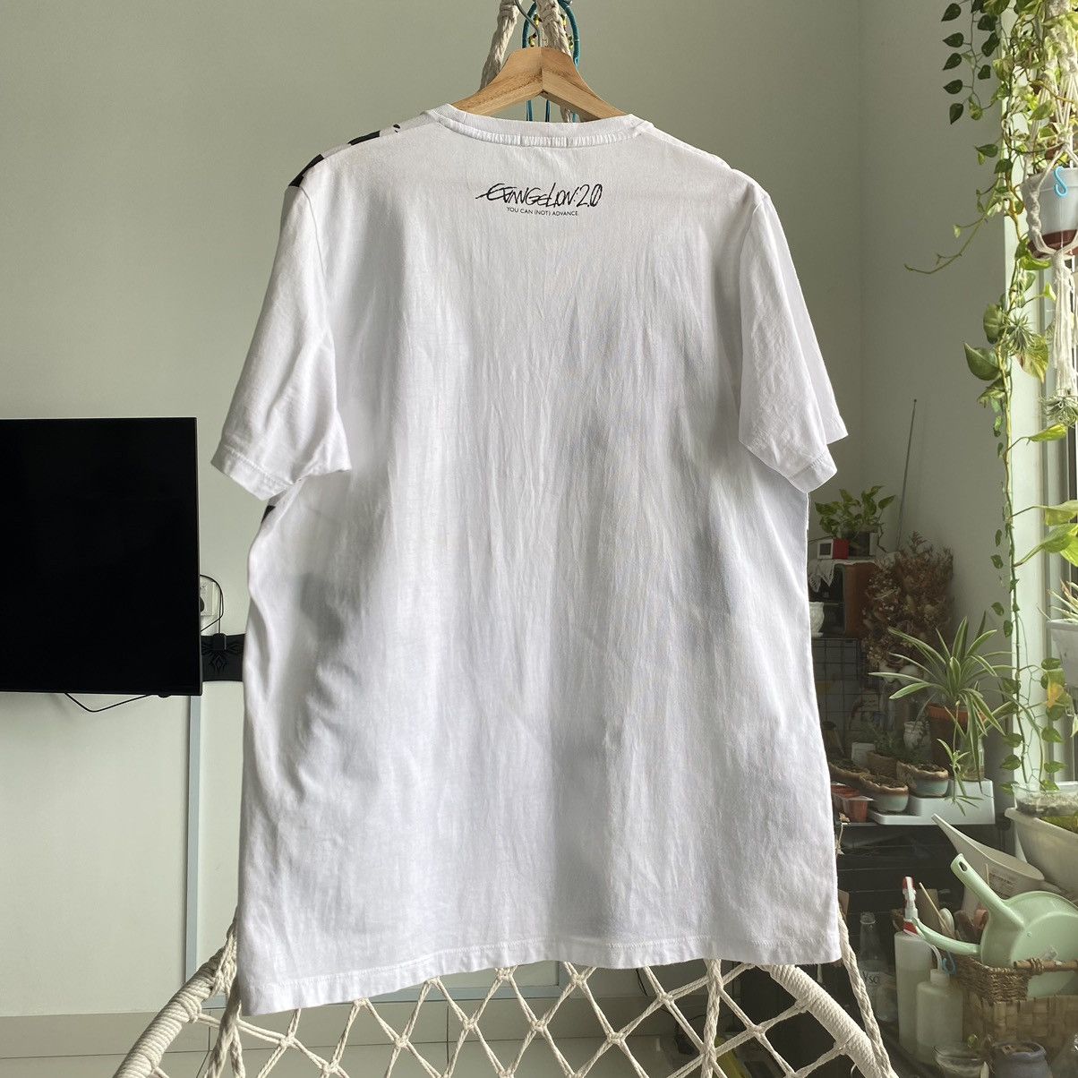 Anime Vintage Evangelion 2.0 You Can Not Advance Movie ERD GRUNGE Size US XL / EU 56 / 4 - 4 Thumbnail