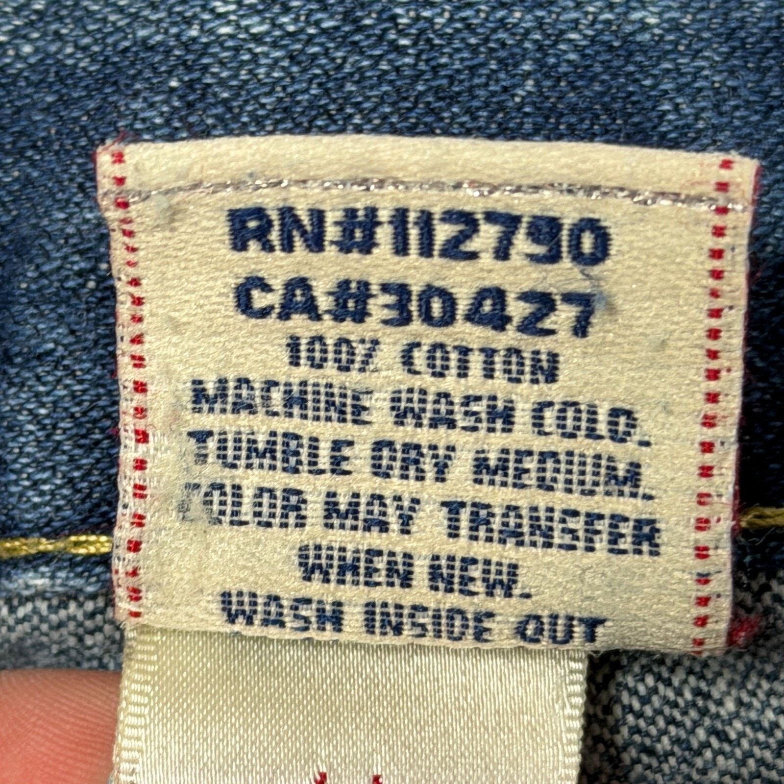 True Religion True Religion Embroidered Shiva Hindu God Billy Jeans 34x33 Size US 34 / EU 50 - 9 Thumbnail