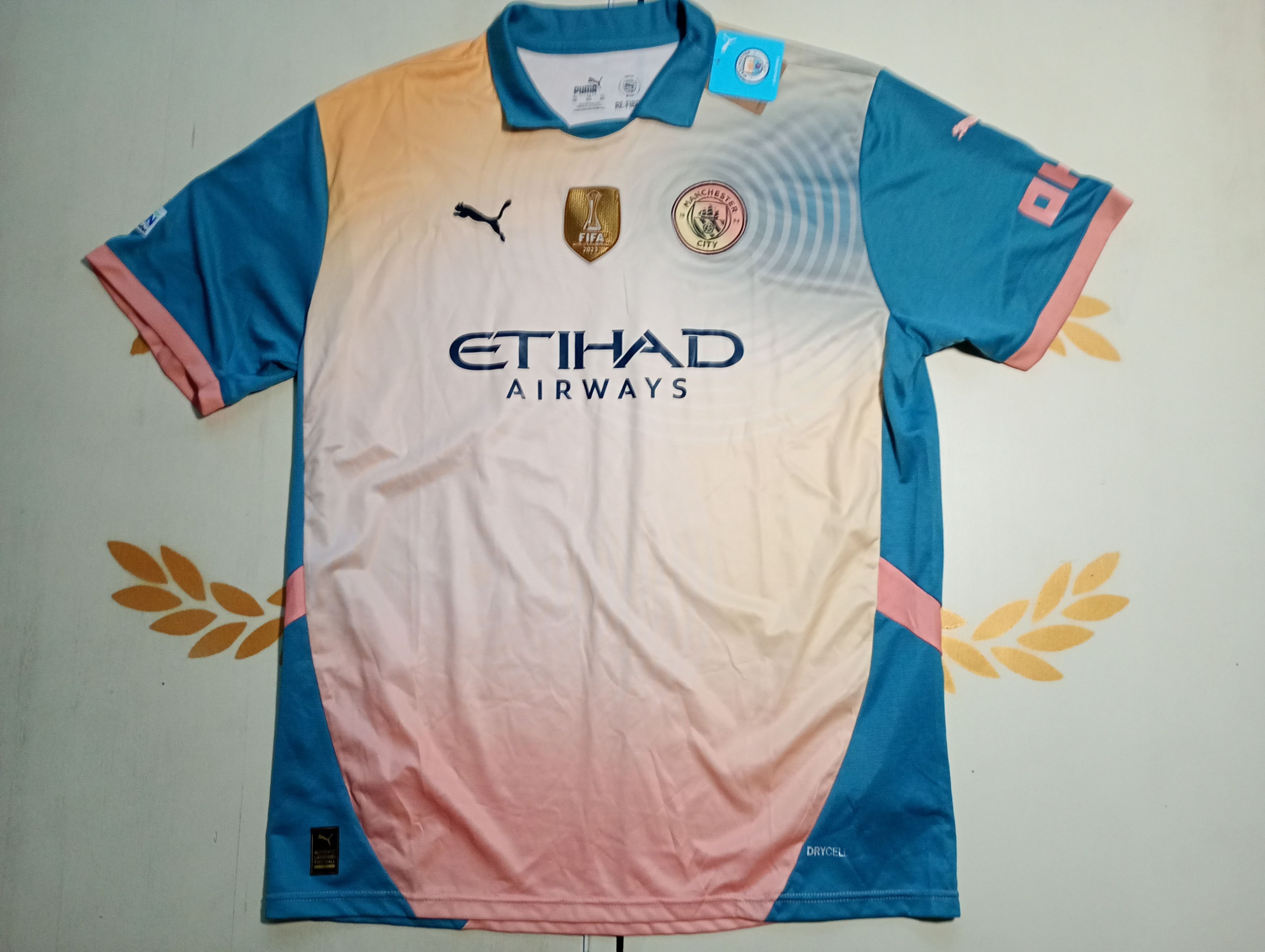 Puma New PUMA Manchester City 4th Jersey 2024-2025 size 4XL Size US XXL / EU 58 / 5 - 2 Thumbnail