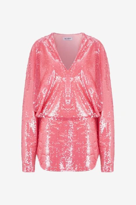 The Attico o1mle0526 Gael Mini Dress in Pink Size S / US 4 / IT 40 - 1 Thumbnail