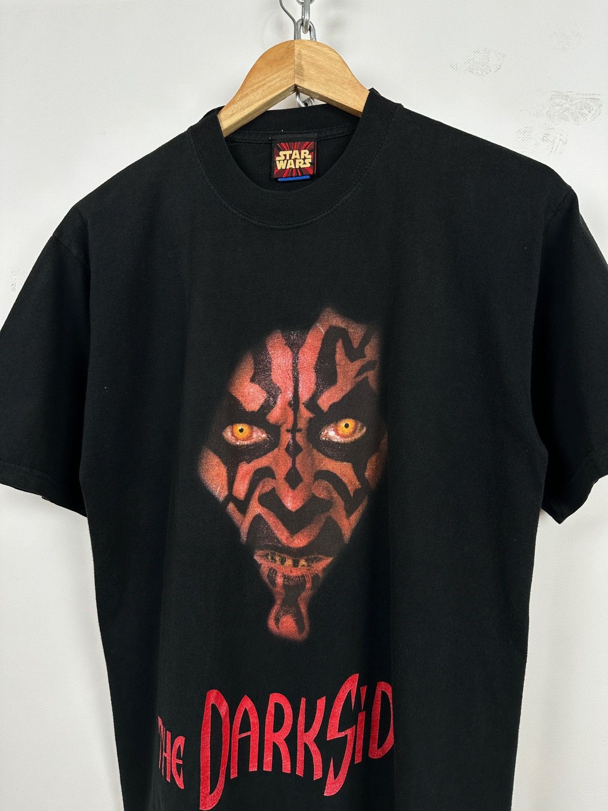 Star Wars 90s Vintage Star Wars Darth Maul The Dark Side T-Shirt Size US S / EU 44-46 / 1 - 4 Thumbnail