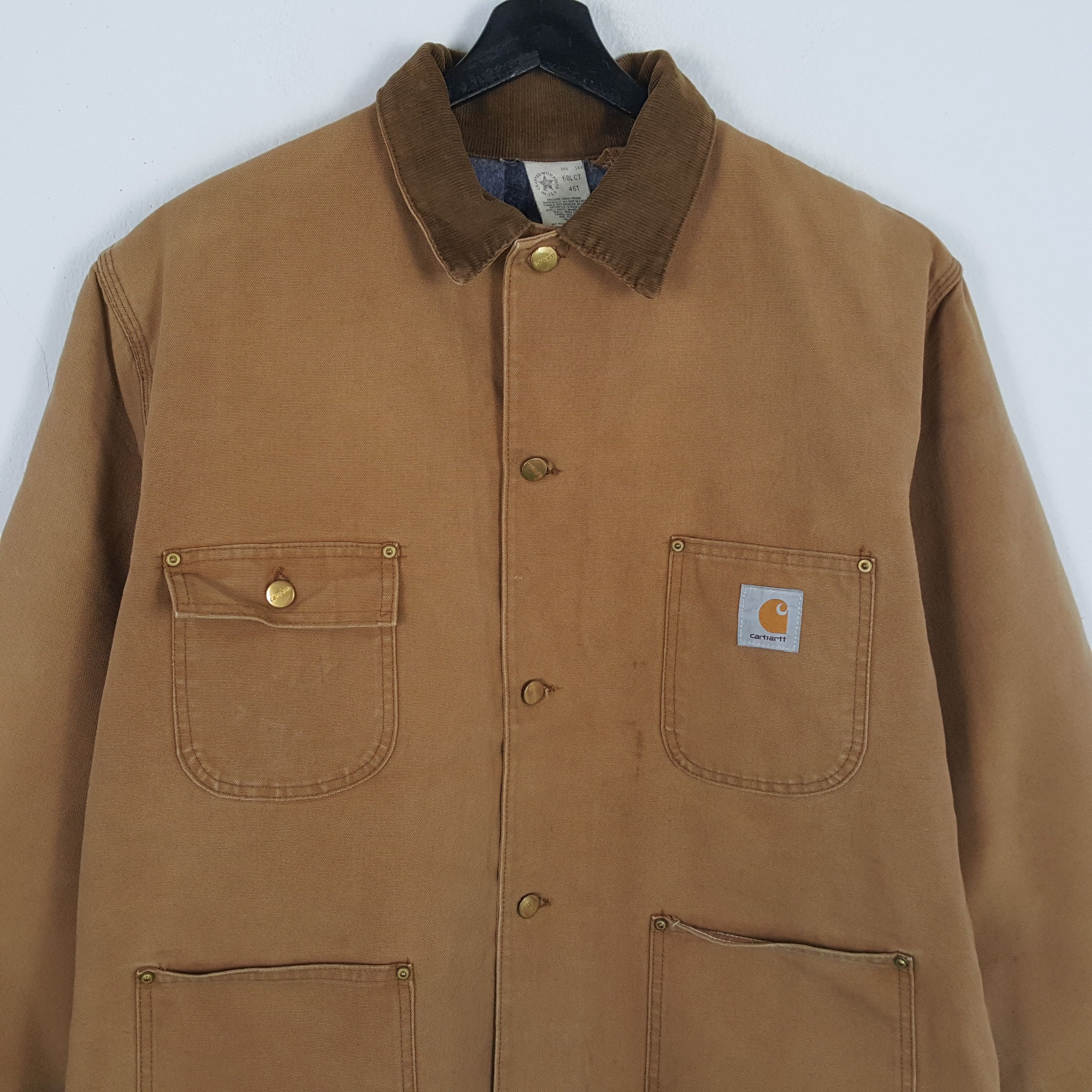 Carhartt × Vintage CARHARTT American Winter Streetwear Workwear Style Jacket Size US XXL / EU 58 / 5 - 2 Thumbnail