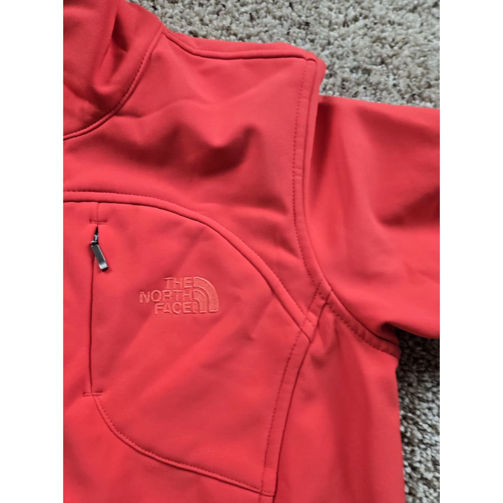 The North Face The North Face Jacket Womens S Coral WindWall Softshell Full Zip Size S / US 4 / IT 40 - 5 Thumbnail