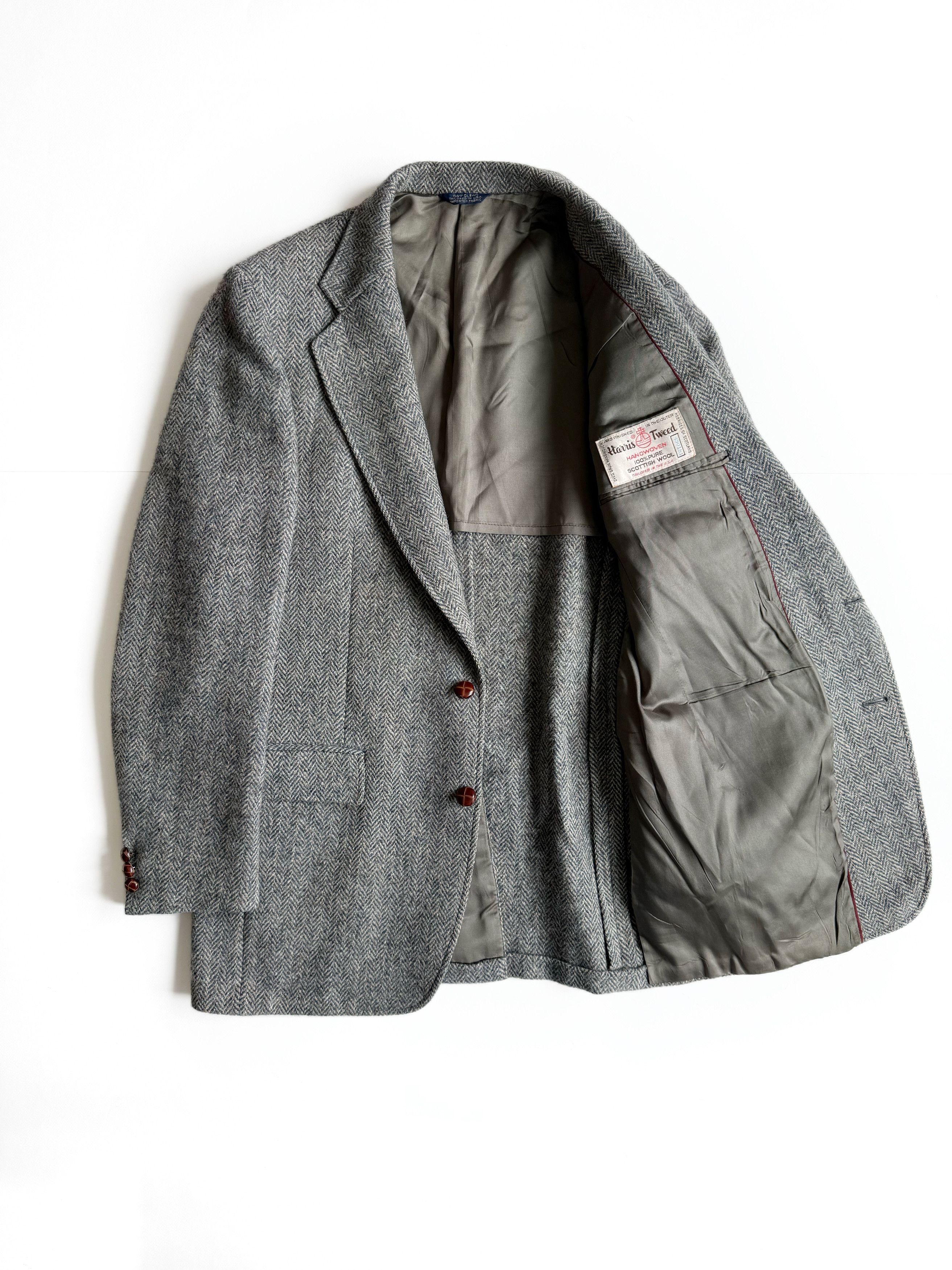 Harris Tweed Vintage Cricketeer for Baltman & Co x Harris Tweed Jacket L Size 42L - 2 Thumbnail