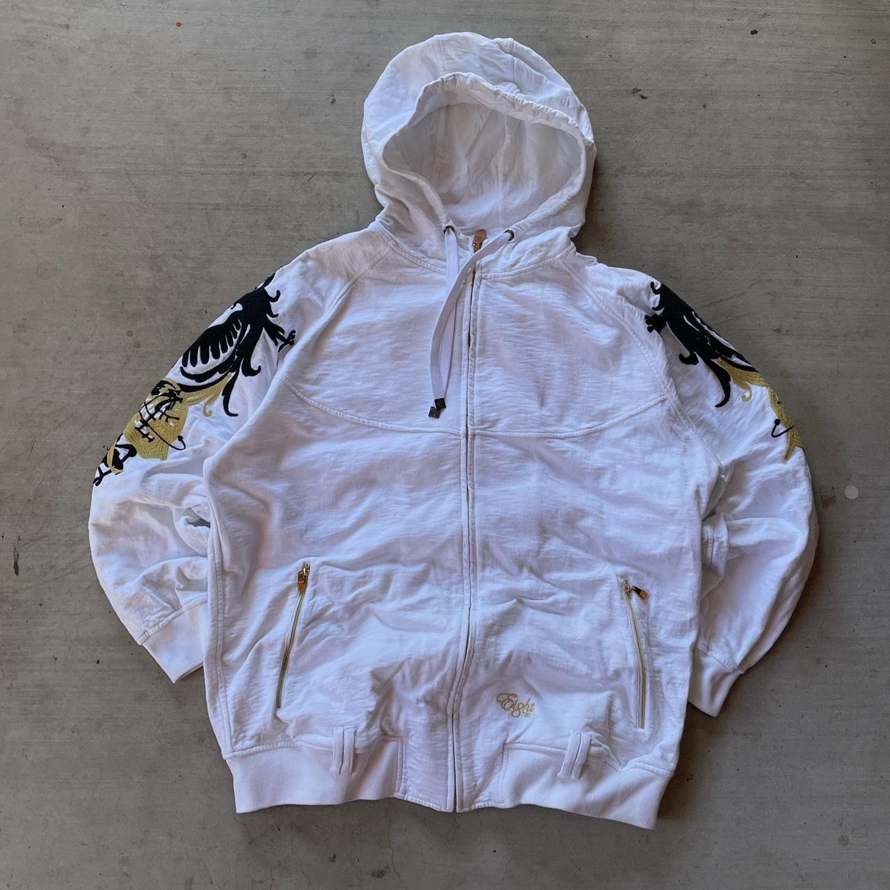 Vintage Vintage Y2K Eight 762 Zip Up Size US XL / EU 56 / 4 - 4 Thumbnail