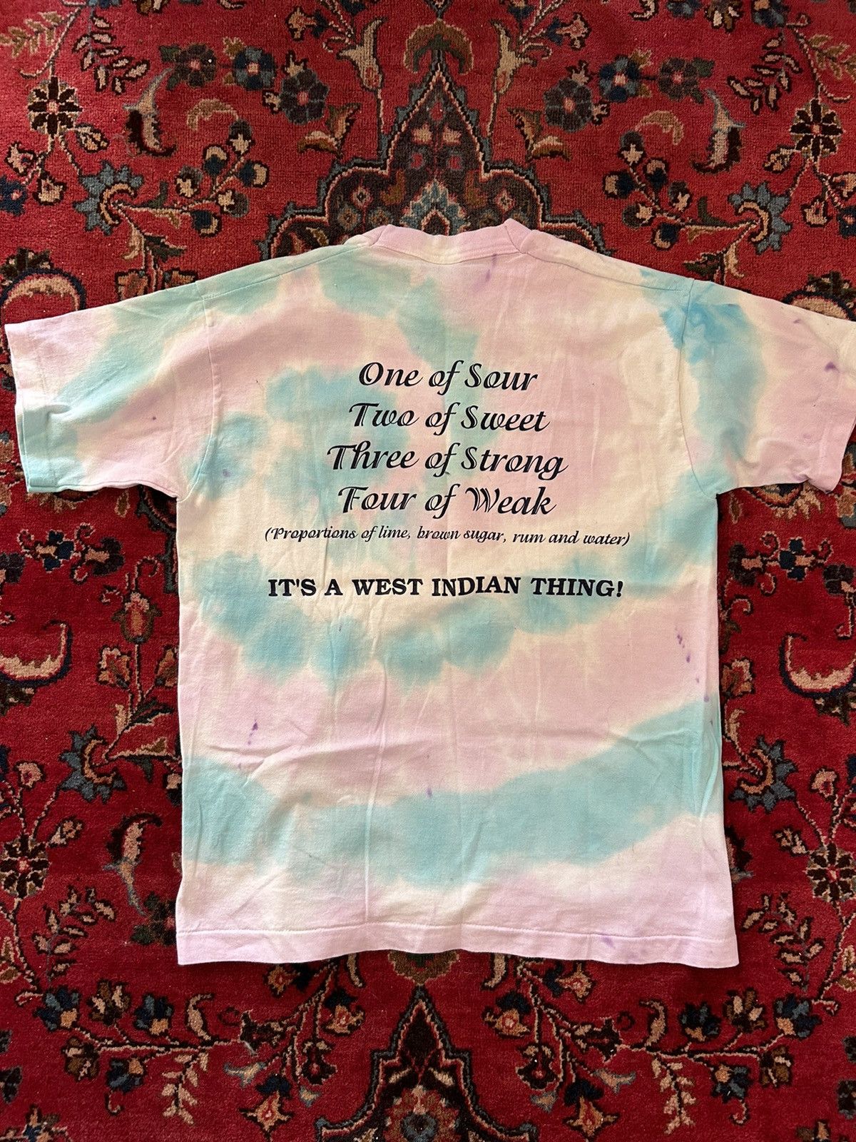 Vintage Vintage Paradise Cafe Tie Dye Shirt Size US M / EU 48-50 / 2 - 4 Thumbnail