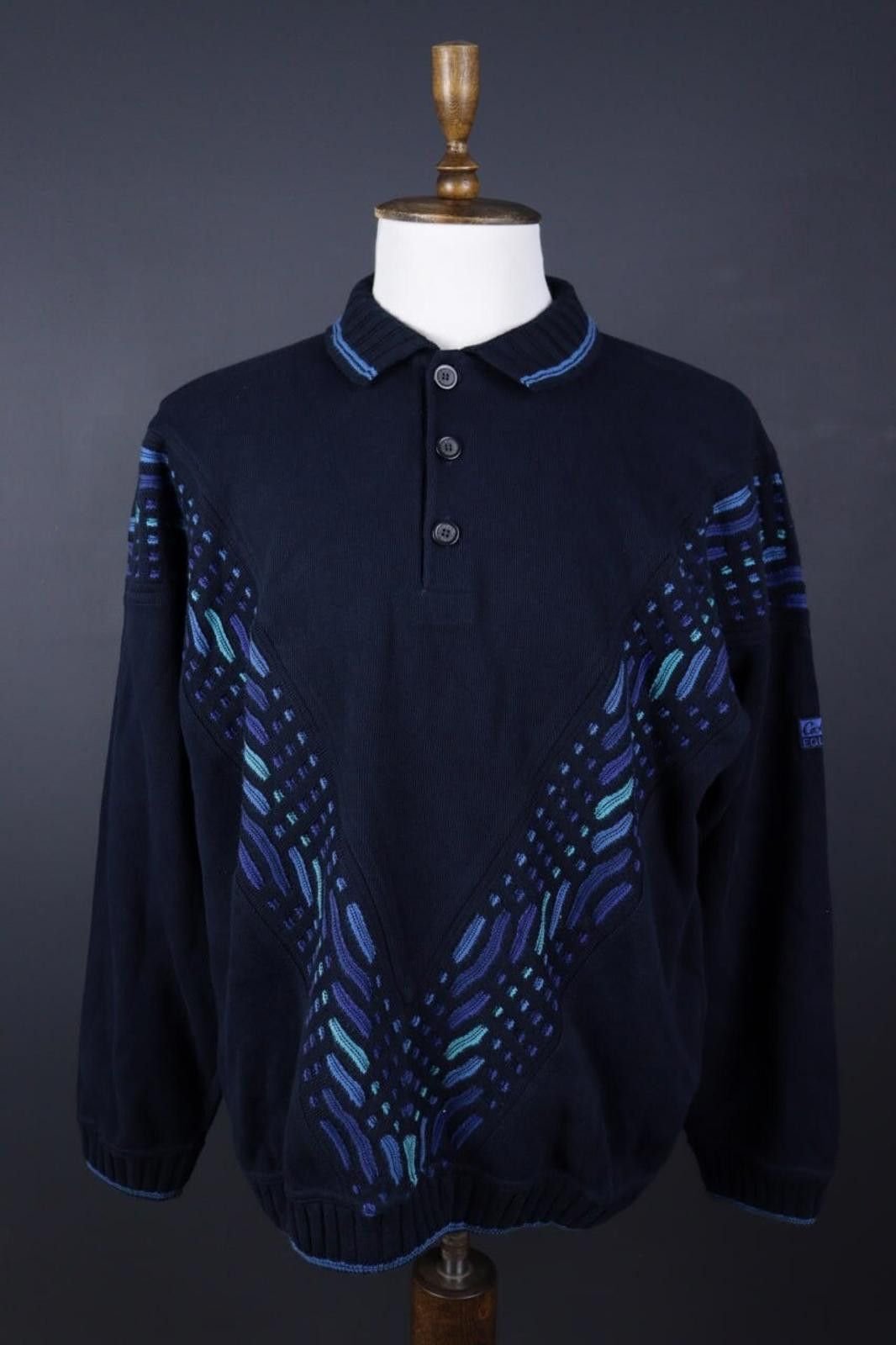Carlo Colucci Carlo Colucci Sport Equipment Vintage Sweater Size XXL / 2XL Size US XXL / EU 58 / 5 - 1 Thumbnail