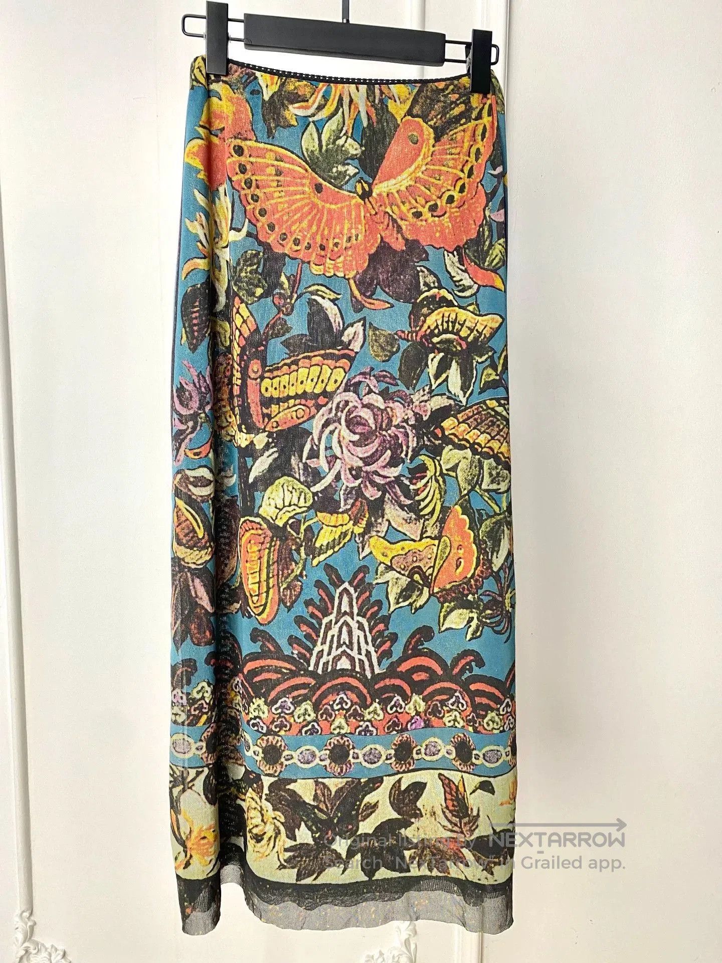 Vivienne Tam vivienne tam butterfly print long skirt. Size 30" / US 8 / IT 44 - 3 Thumbnail