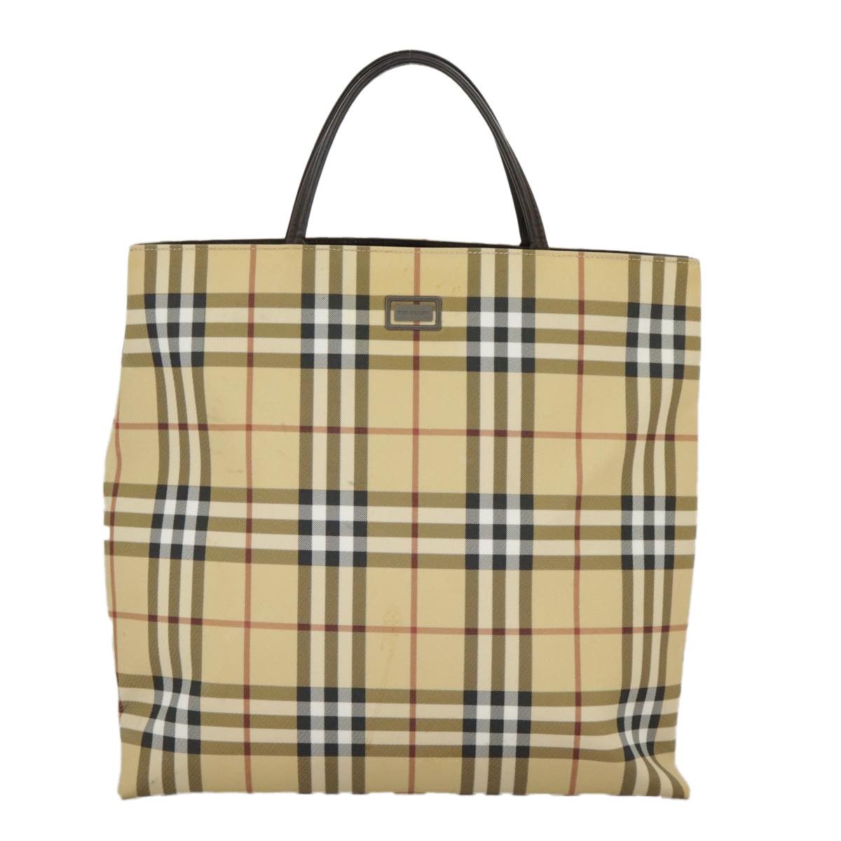 Burberry Burberry Nova Check Tote canvas check pattern Size ONE SIZE - 1 Thumbnail