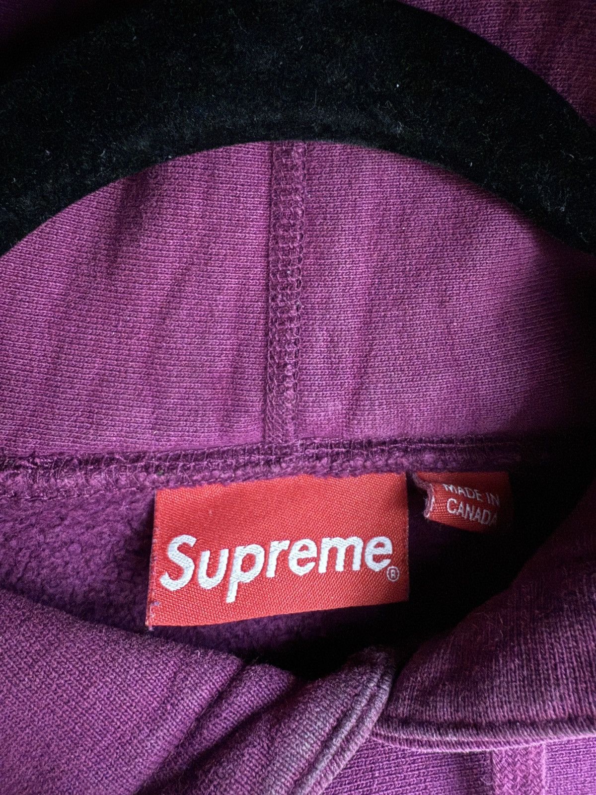 Supreme Supreme Purple S Logo Hoodie Size US M / EU 48-50 / 2 - 6 Thumbnail