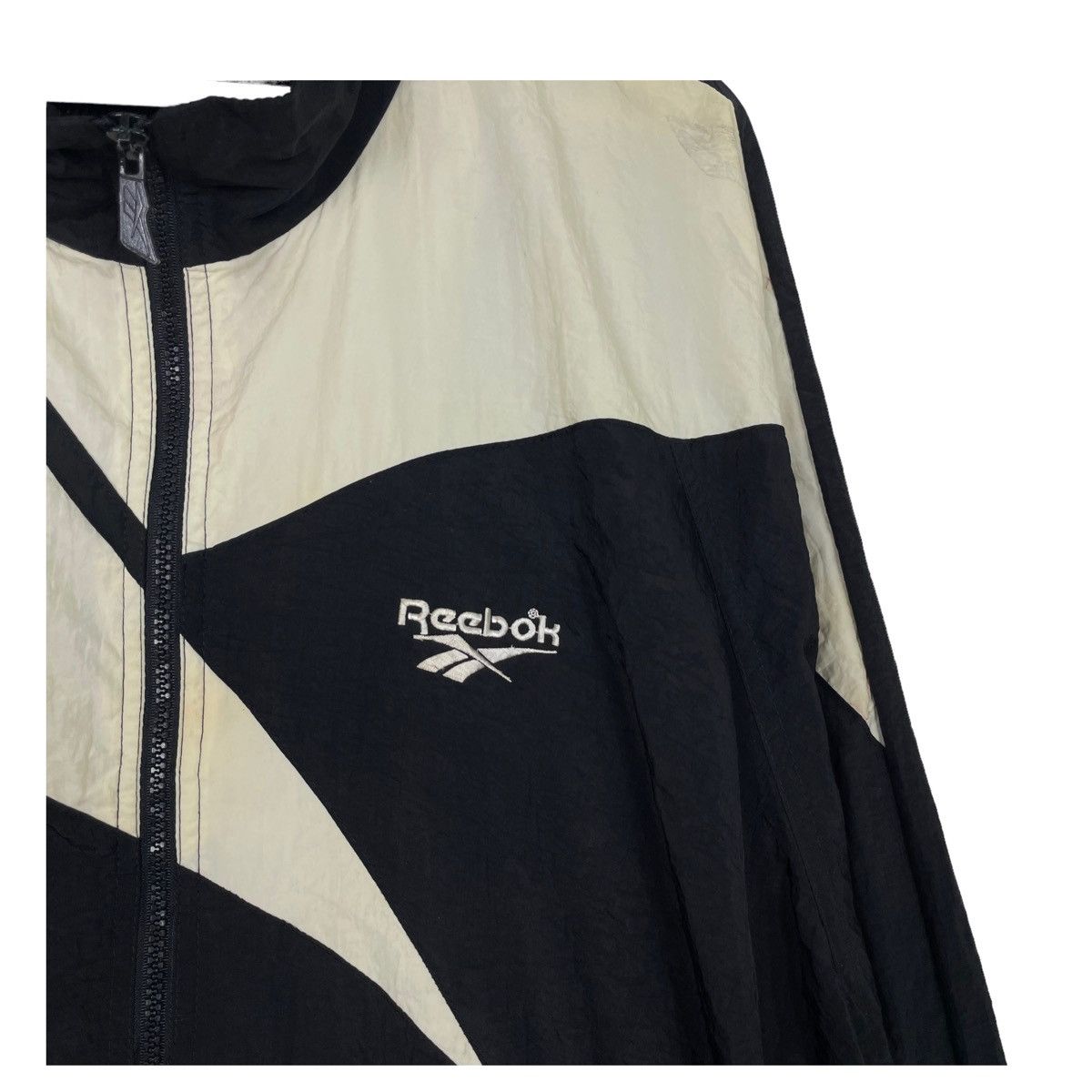 Reebok × Vintage 💥VINTAGE 90s REEBOK BIG LOGO BAGGY WINDBREAKER Size US L / EU 52-54 / 3 - 4 Thumbnail