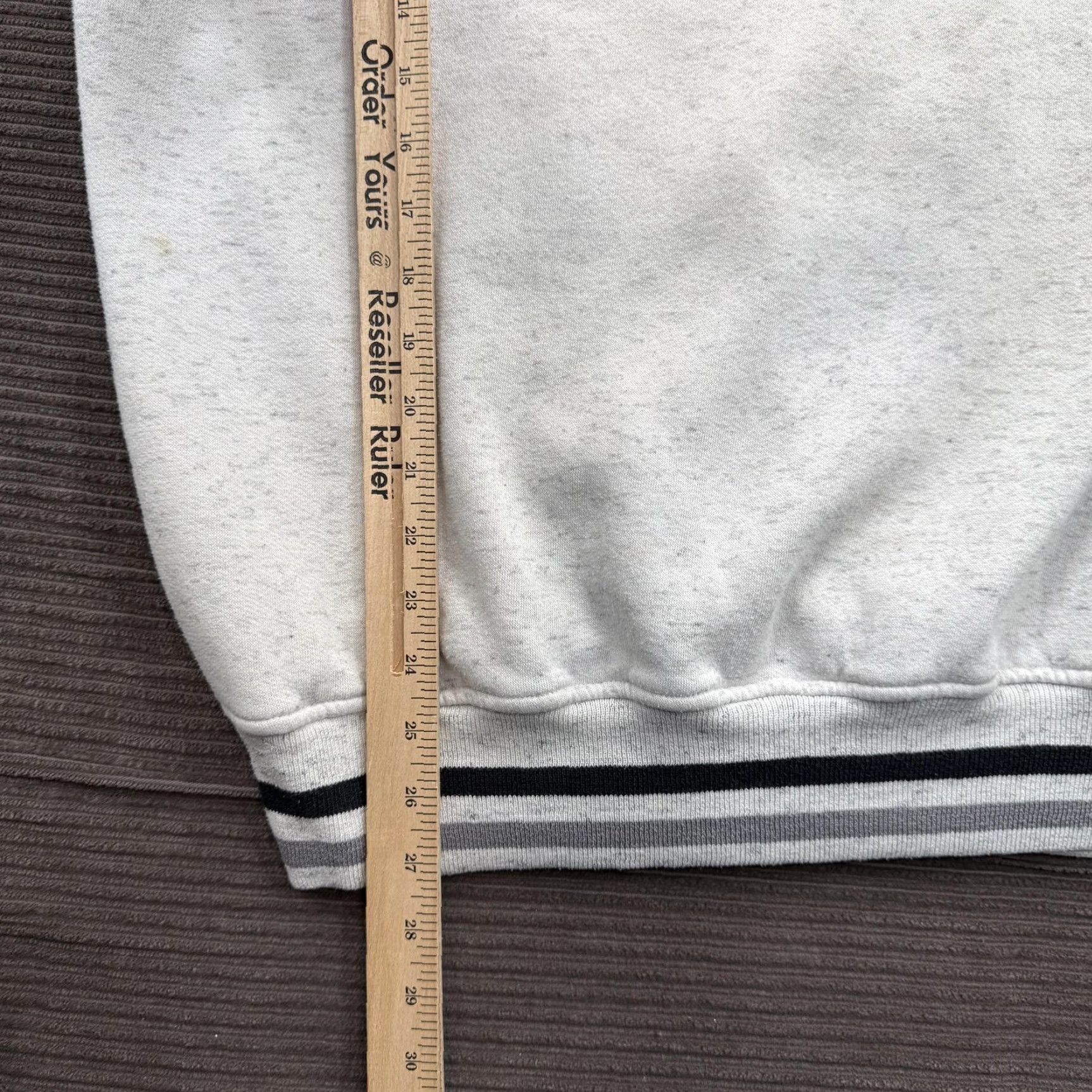 Vintage VINTAGE Antigua Super Bowl XXX Sweatshirt Mens 2XL Gray Black Crewneck Pullover Stadium 90s Sports Fan Apparel Size US XXL / EU 58 / 5 - 7 Thumbnail