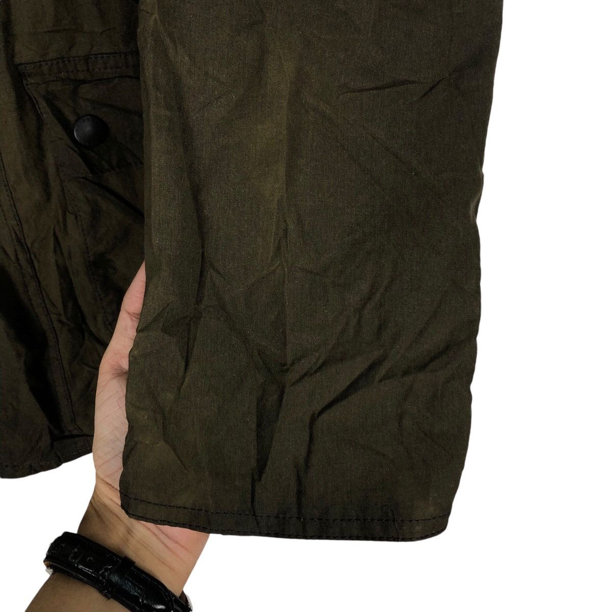 Barbour 📌Hunting Jacket Wax Barbour Blanket Tartan Multi Pocket Size US M / EU 48-50 / 2 - 16 Thumbnail