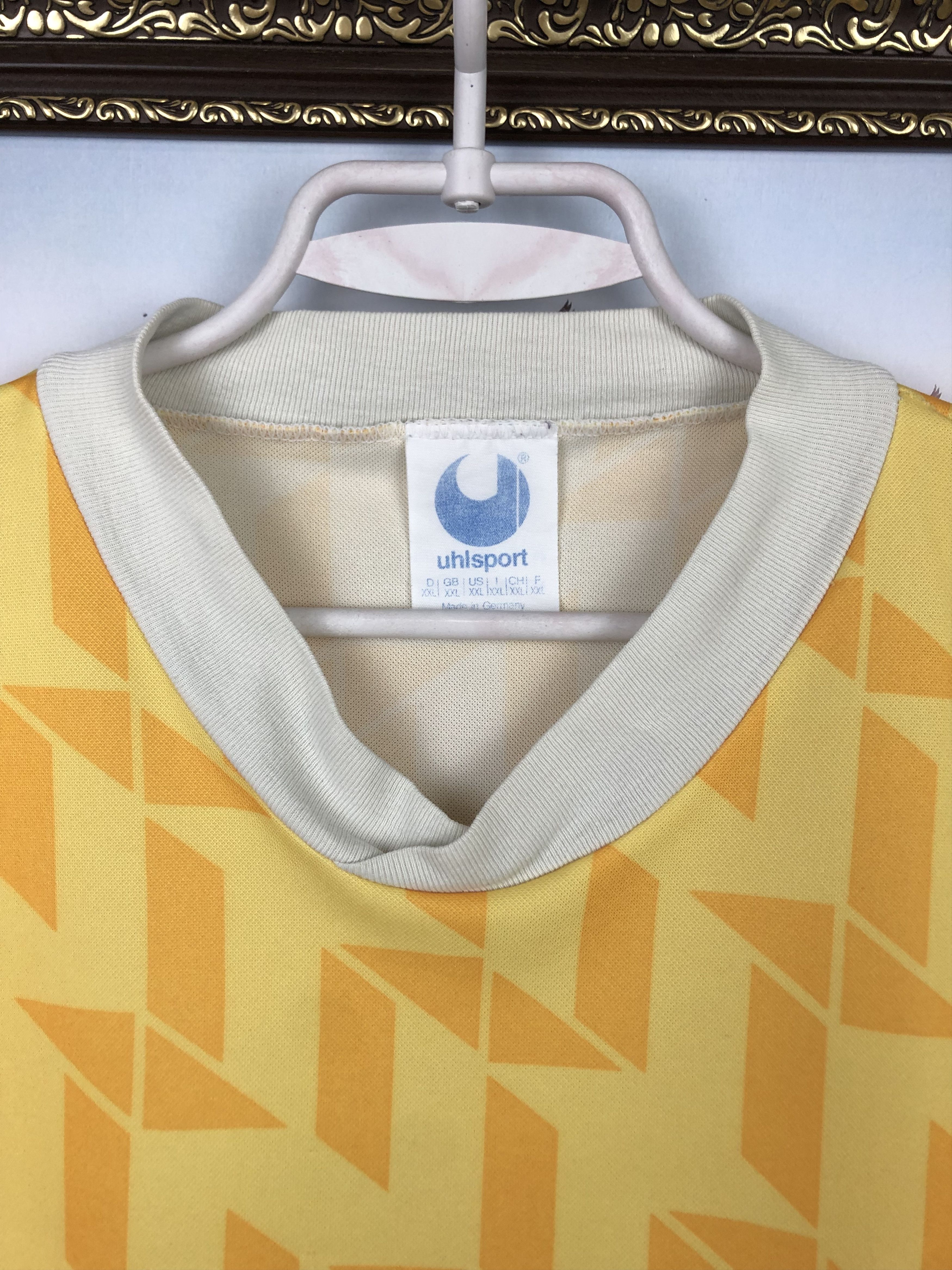 Vintage Vintage Football Goalkeeper Template Shirt Soccer Jersey Size US XXL / EU 58 / 5 - 4 Thumbnail