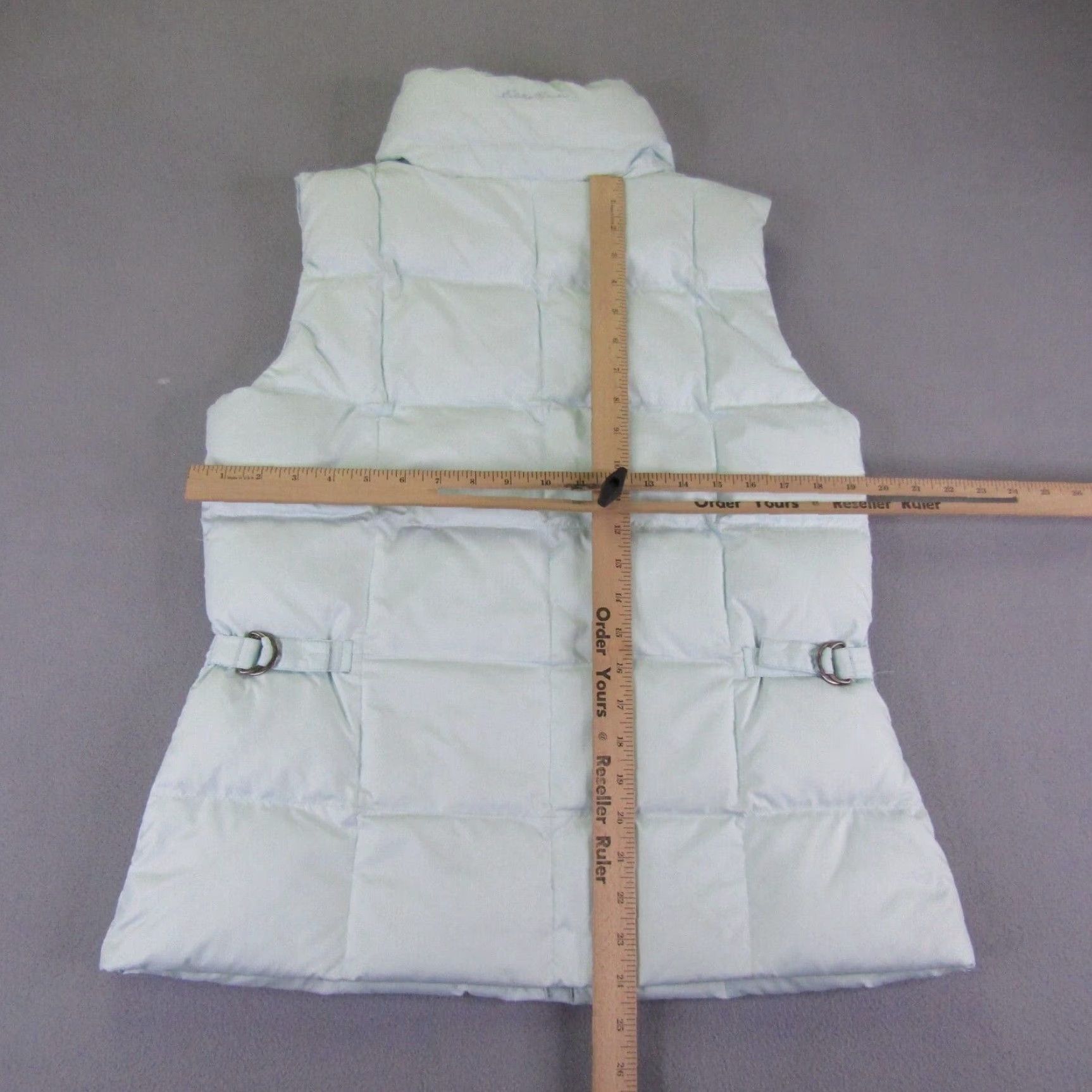 Eddie Bauer Eddie Bauer Vest Medium Blue Premium Goose Down 700 Fill Power Puffer Womens Size M / US 6-8 / IT 42-44 - 7 Thumbnail