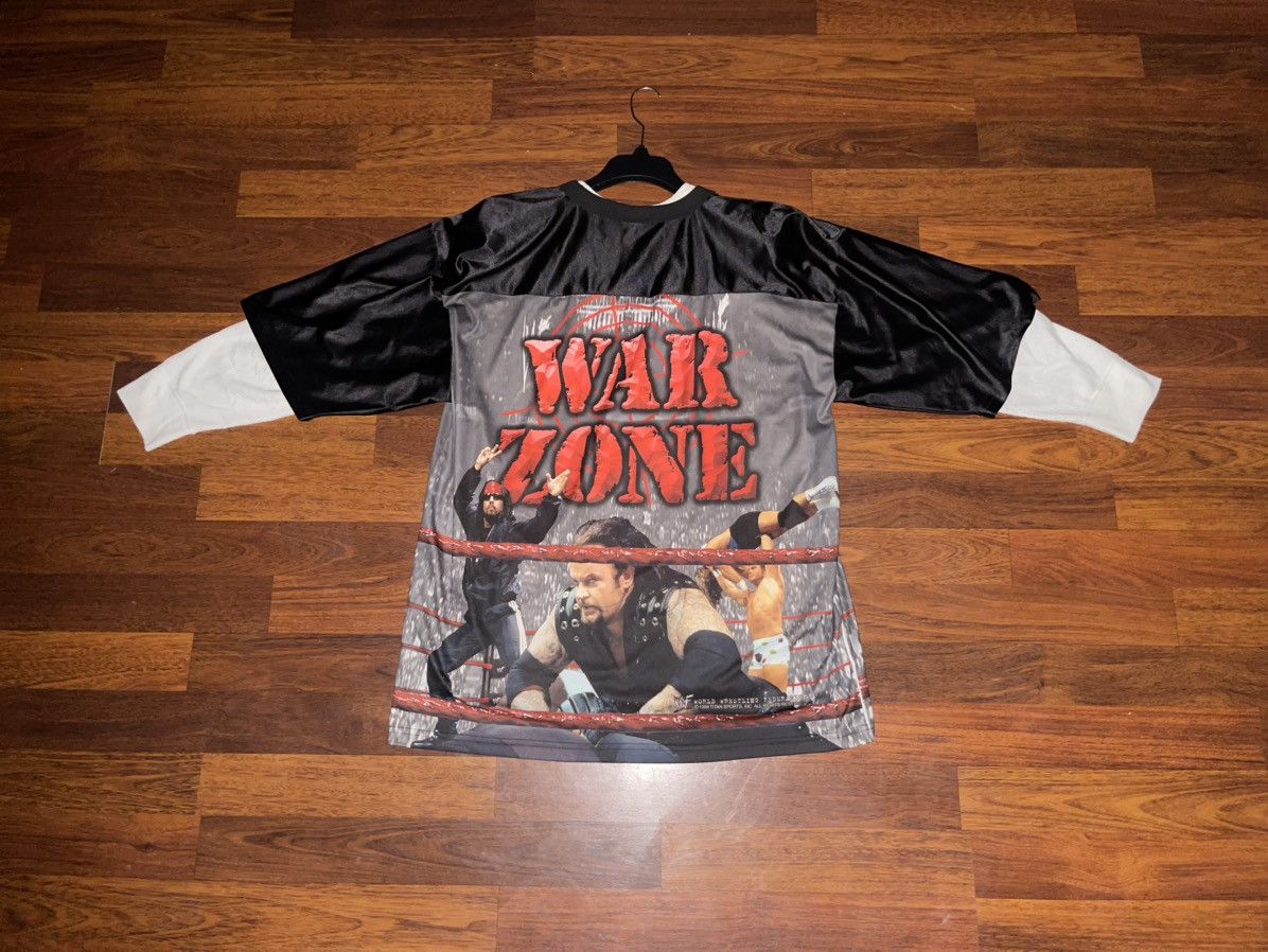 WWE WWF Attitude Era 1999 Wrestling Jersey Size US XXL / EU 58 / 5 - 9 Thumbnail